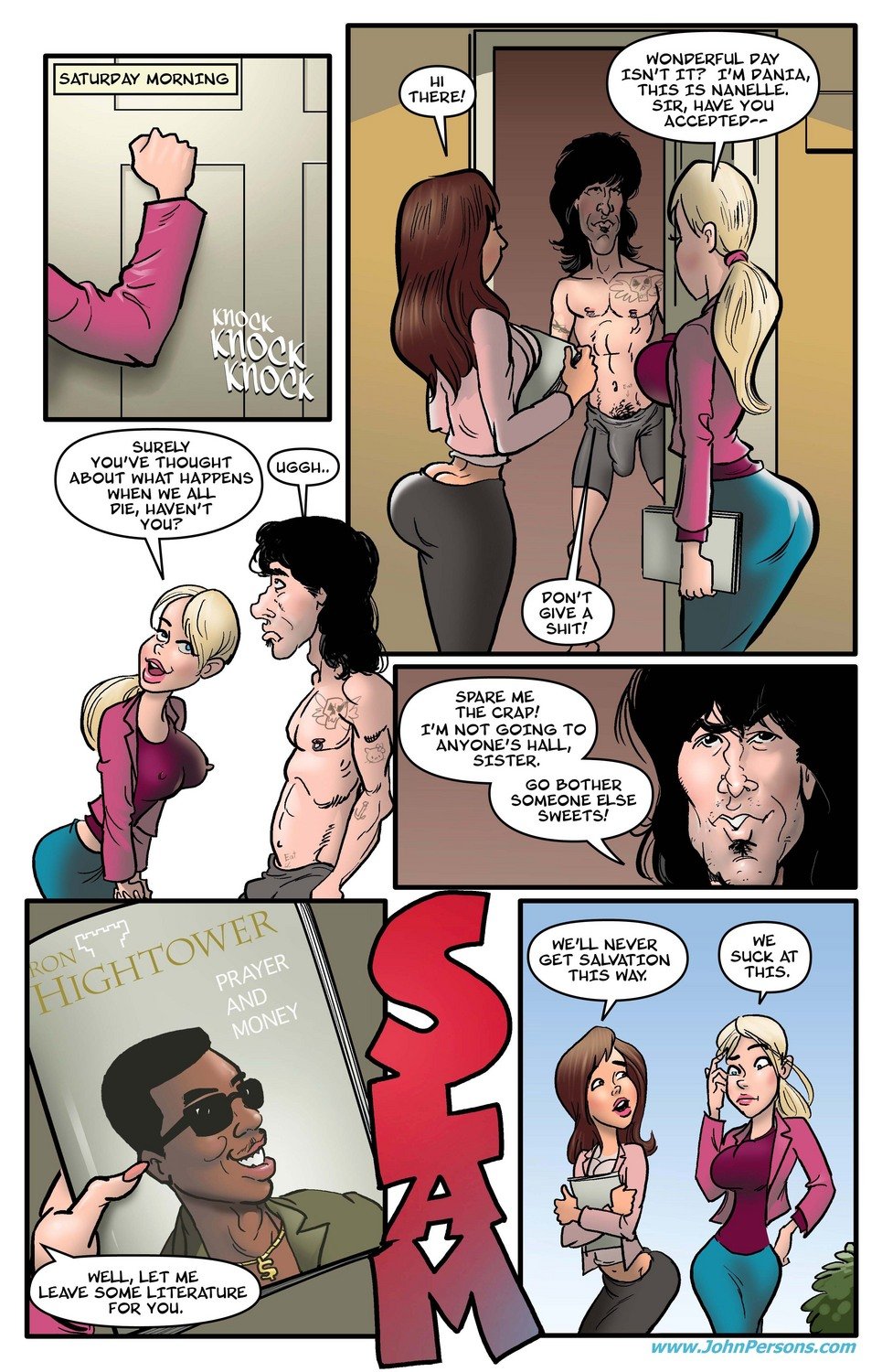 Backdoor To Heaven [Dirty Comics , JohnPersons.com] 1 . Backdoor To Heaven  - Chapter 1 [Dirty Comics , JohnPersons] – page 2