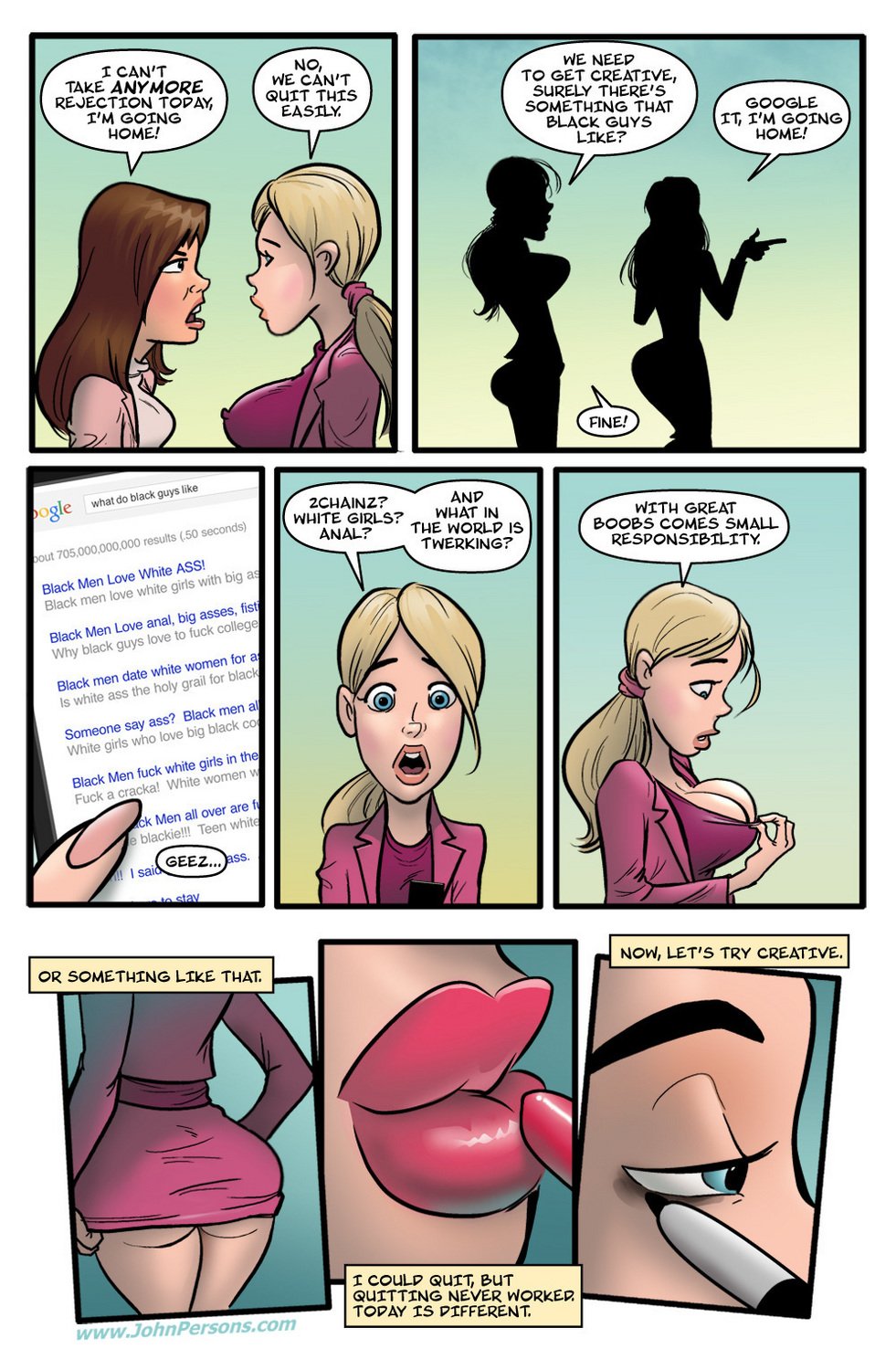 Backdoor To Heaven [Dirty Comics , JohnPersons.com] 1 . Backdoor To Heaven  - Chapter 1 [Dirty Comics , JohnPersons] – page 7
