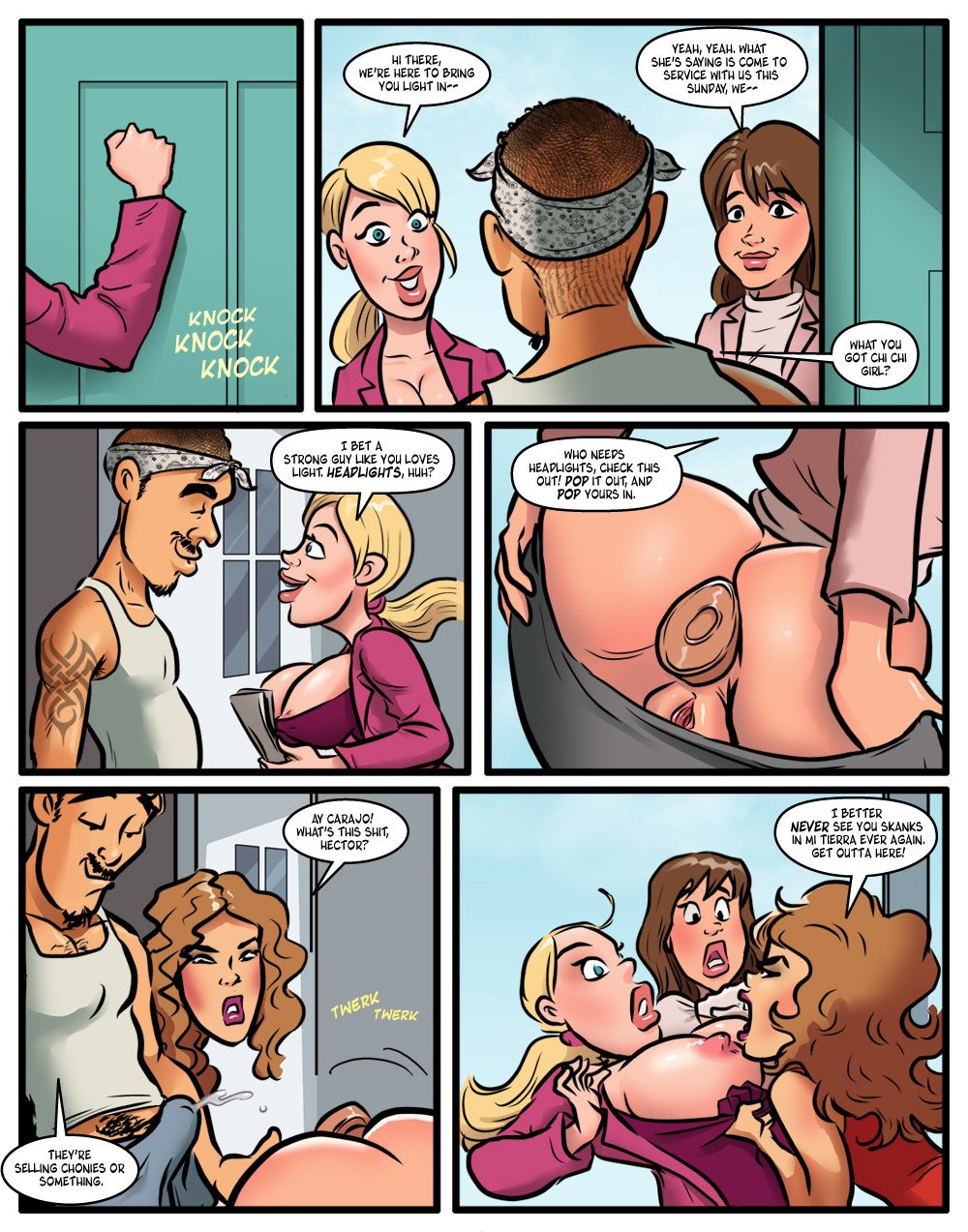 Backdoor To Heaven [Dirty Comics , JohnPersons.com] 4 . Backdoor To Heaven  - Chapter 4 [Dirty Comics , JohnPersons] – page 2