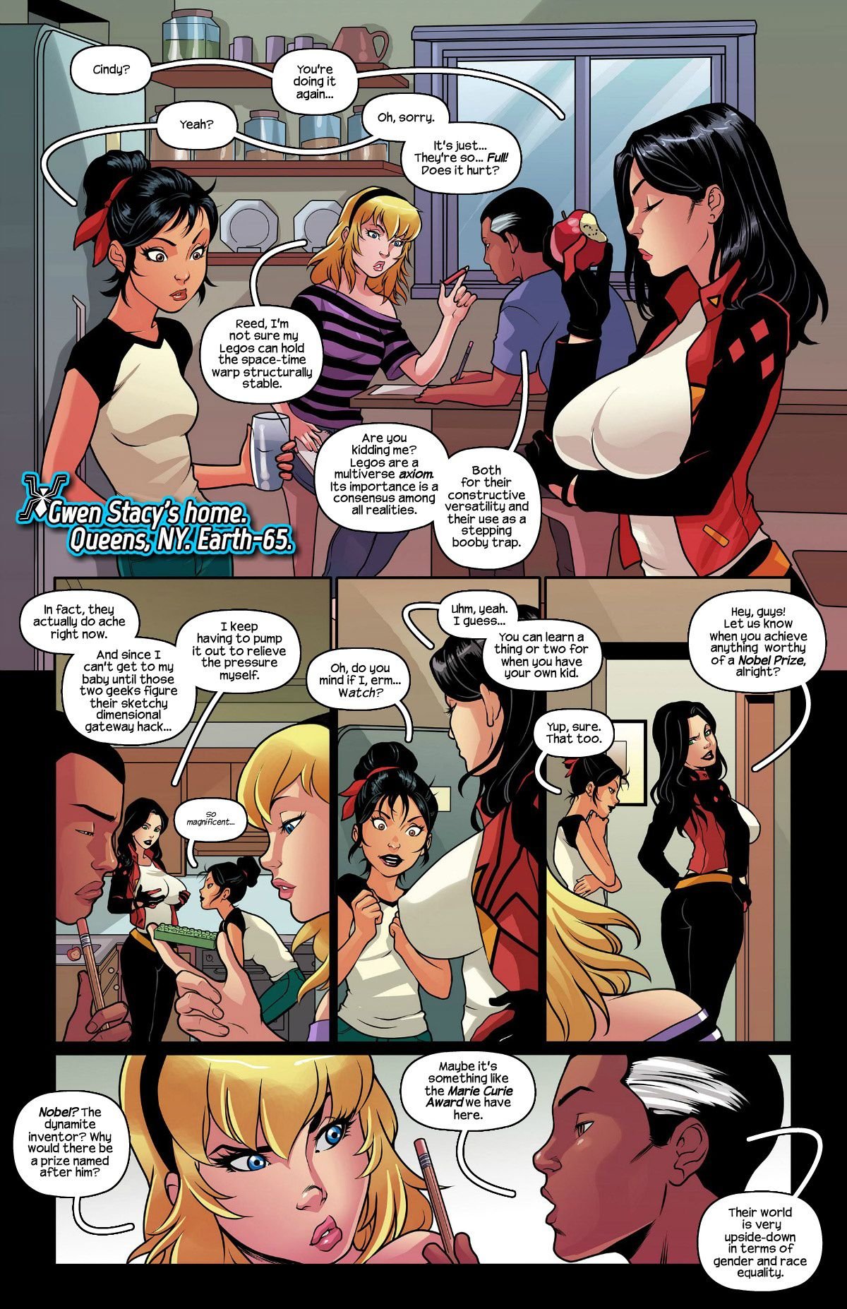 Spider Women (Spider-Man) [Tracy Scops] 1 . Spider Women - Chapter 1 (Spider-Man) [Tracy Scops] – page 3