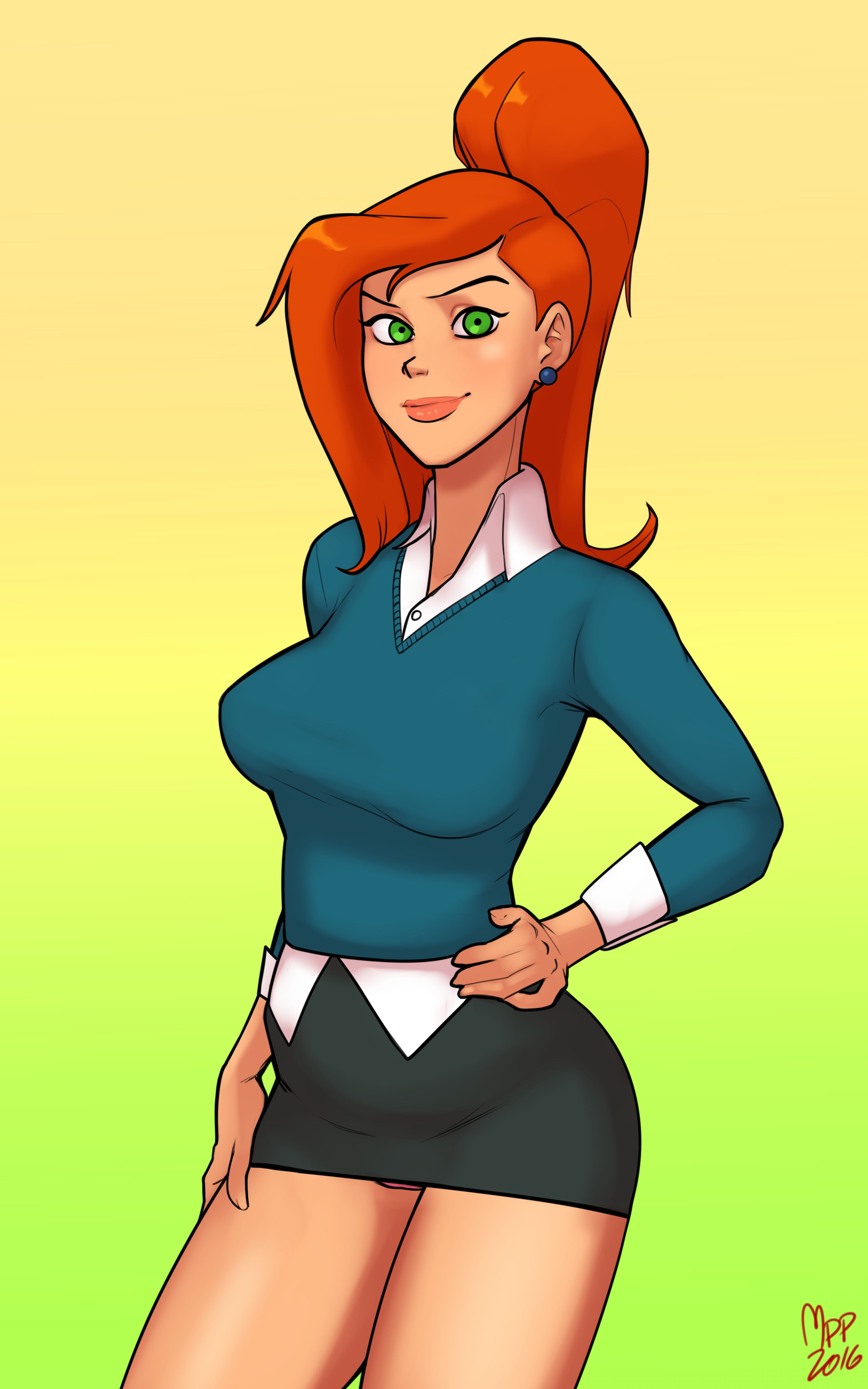 Gwen VS. 4Arms (Ben 10) [MrPotatoParty] 1 . Gwen VS. 4Arms - Chapter 1 (Ben 10) [MrPotatoParty] – page 10