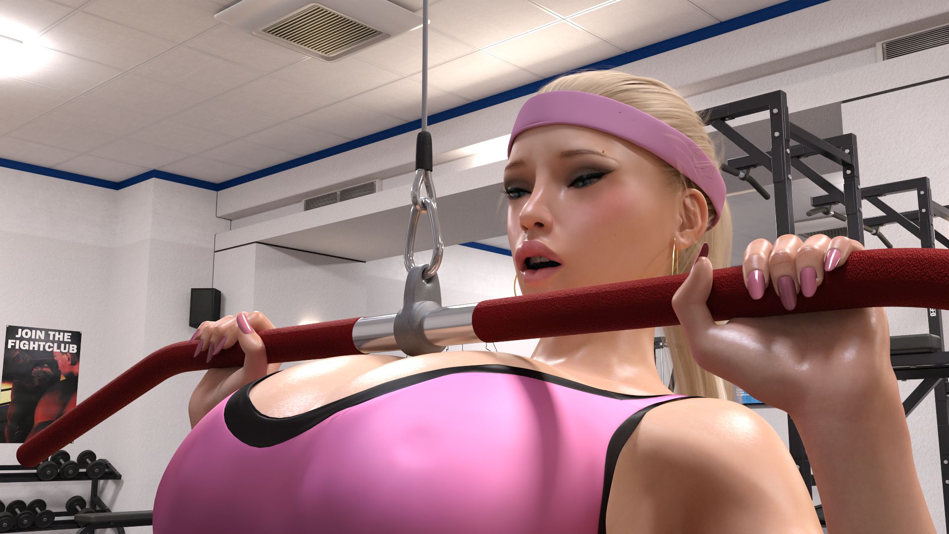 Extra Workout [Serge3DX] 1.2 . Extra Workout - Textless - Chapter 1 [Serge3DX] – page 41