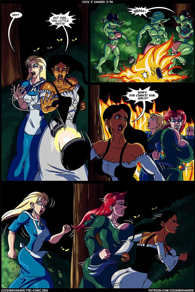 Cock &amp; Dagger [Transmorpher D.D.S.] 2 . Cock & Dagger  - Chapter 2 - Into The Goblin Mine [Transmorpher D.D.S.] – page 2