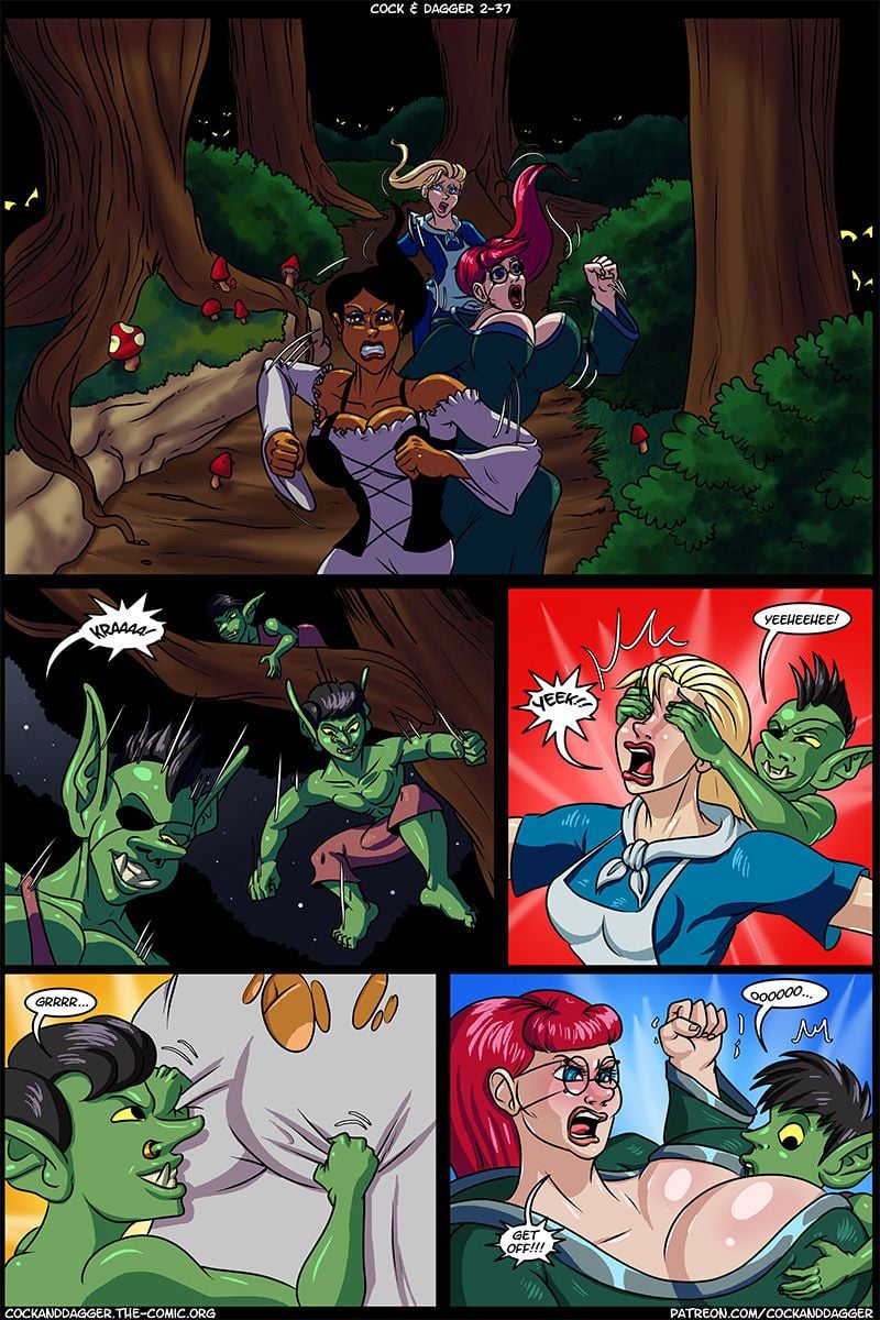 Cock &amp; Dagger [Transmorpher D.D.S.] 2 . Cock & Dagger  - Chapter 2 - Into The Goblin Mine [Transmorpher D.D.S.] – page 3