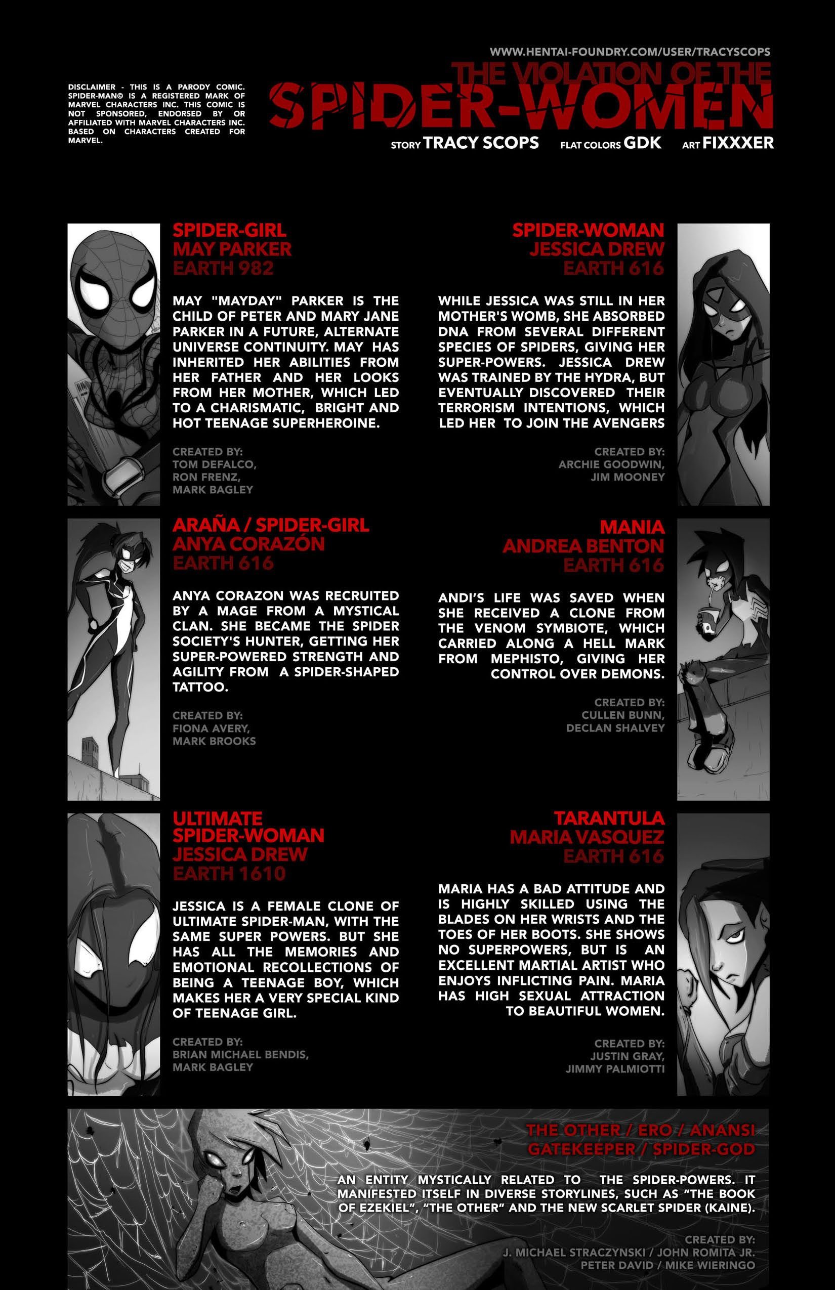The Violation Of The Spider-Women (Spider-Man) [Tracy Scops] 1 . The Violation Of The Spider-Women - Chapter 1 (Spider-Man) [Tracy Scops] – page 2