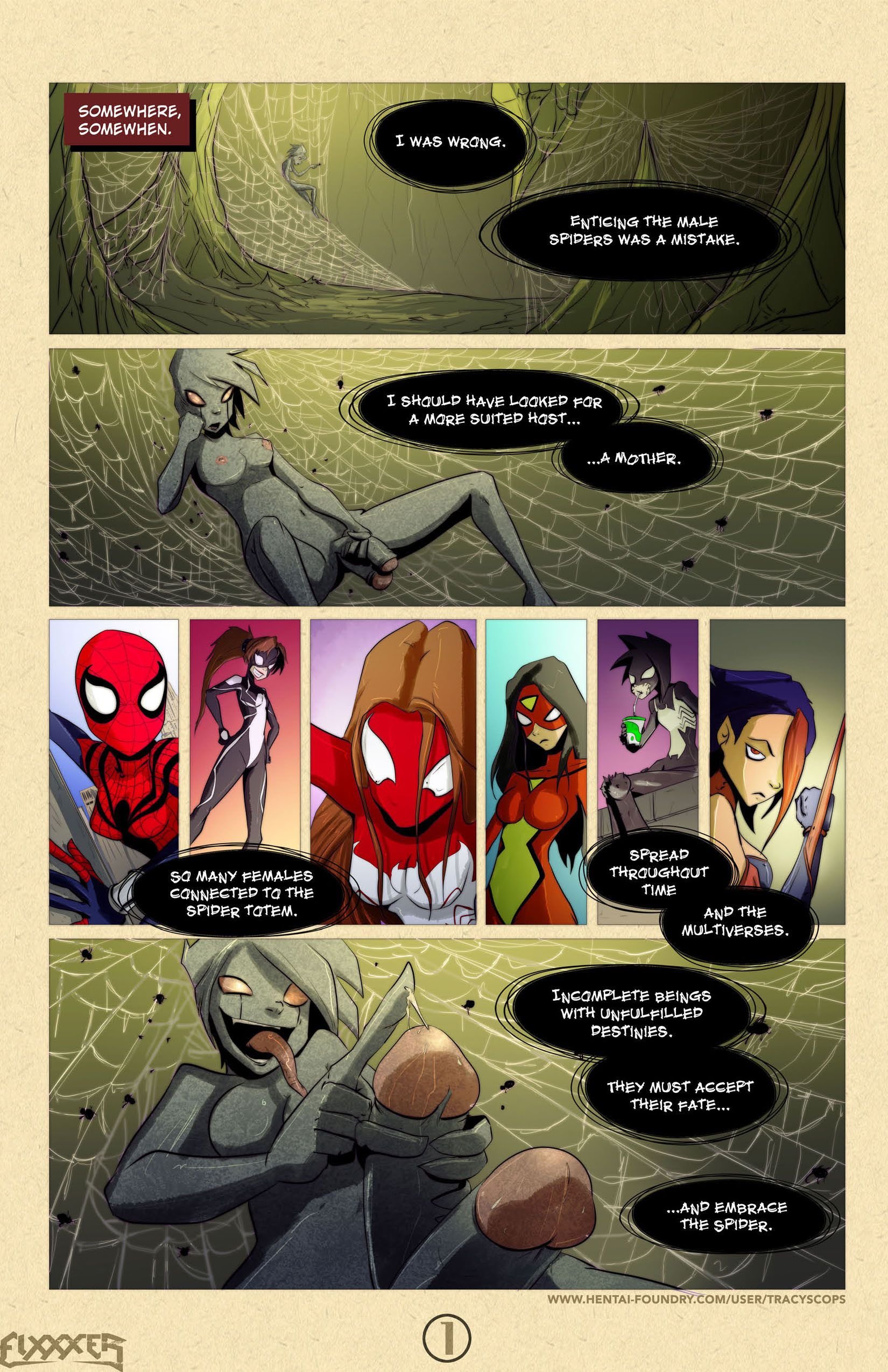 The Violation Of The Spider-Women (Spider-Man) [Tracy Scops] 1 . The Violation Of The Spider-Women - Chapter 1 (Spider-Man) [Tracy Scops] – page 3