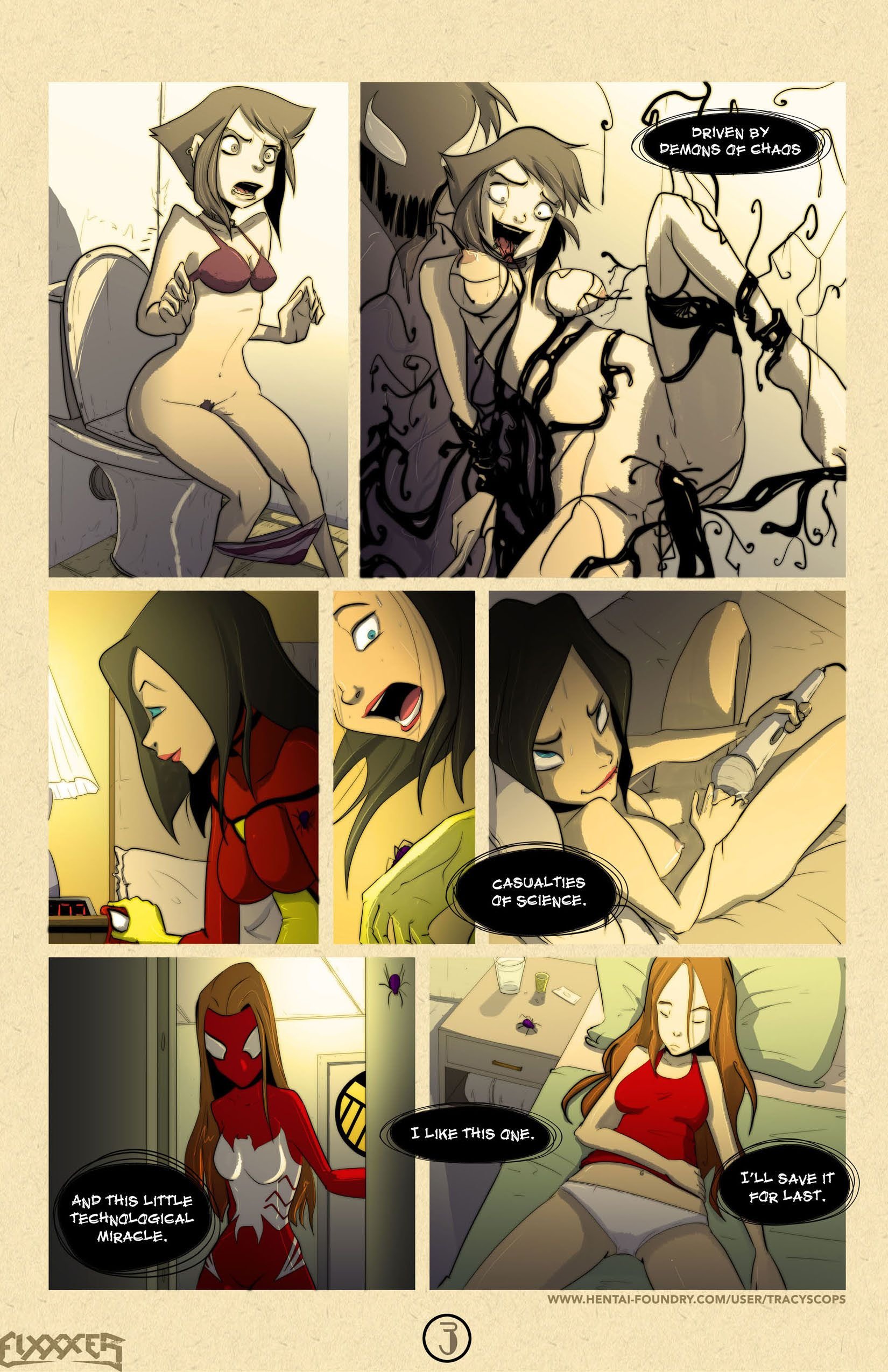 The Violation Of The Spider-Women (Spider-Man) [Tracy Scops] 1 . The Violation Of The Spider-Women - Chapter 1 (Spider-Man) [Tracy Scops] – page 5