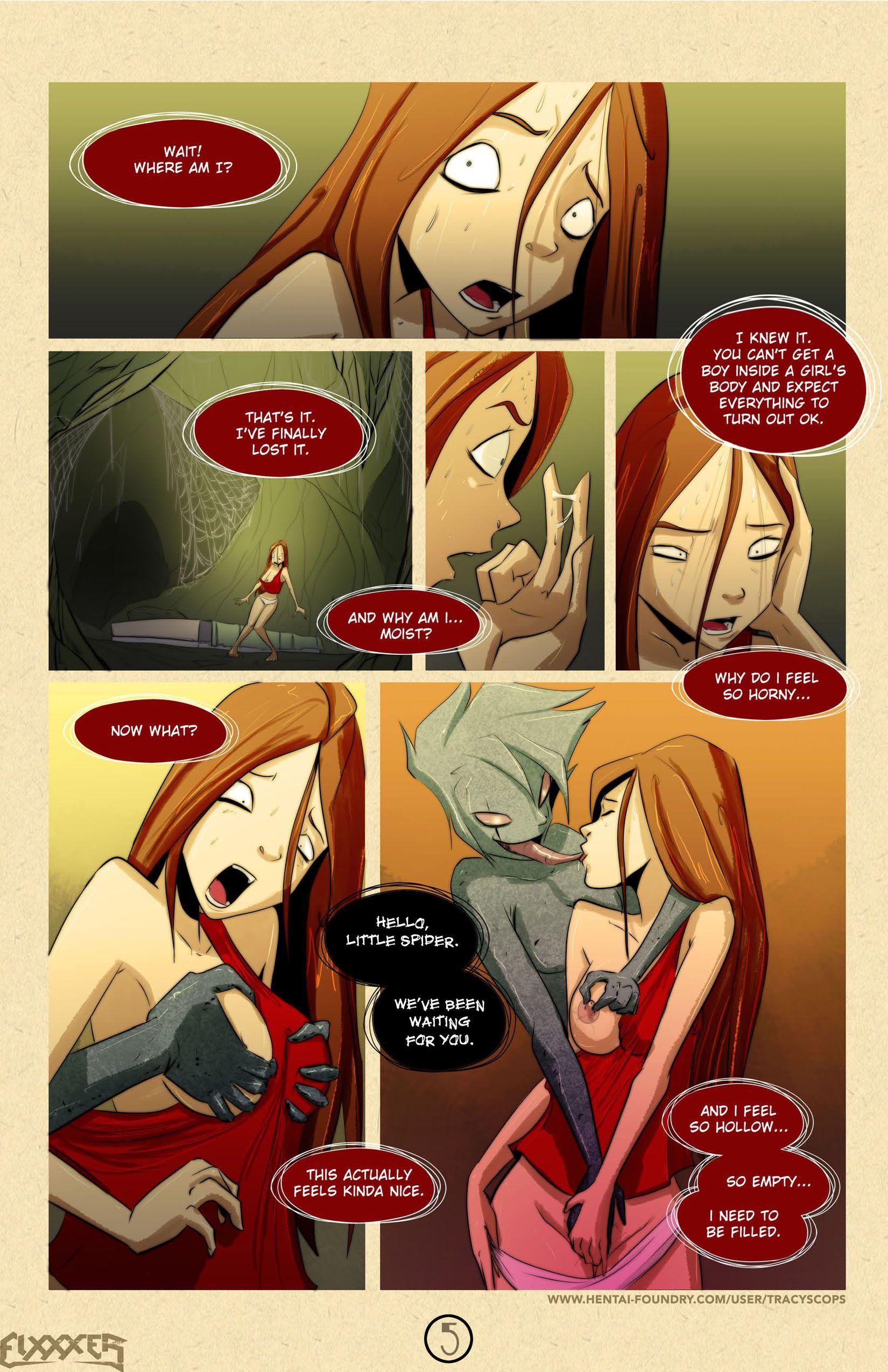 The Violation Of The Spider-Women (Spider-Man) [Tracy Scops] 1 . The Violation Of The Spider-Women - Chapter 1 (Spider-Man) [Tracy Scops] – page 7