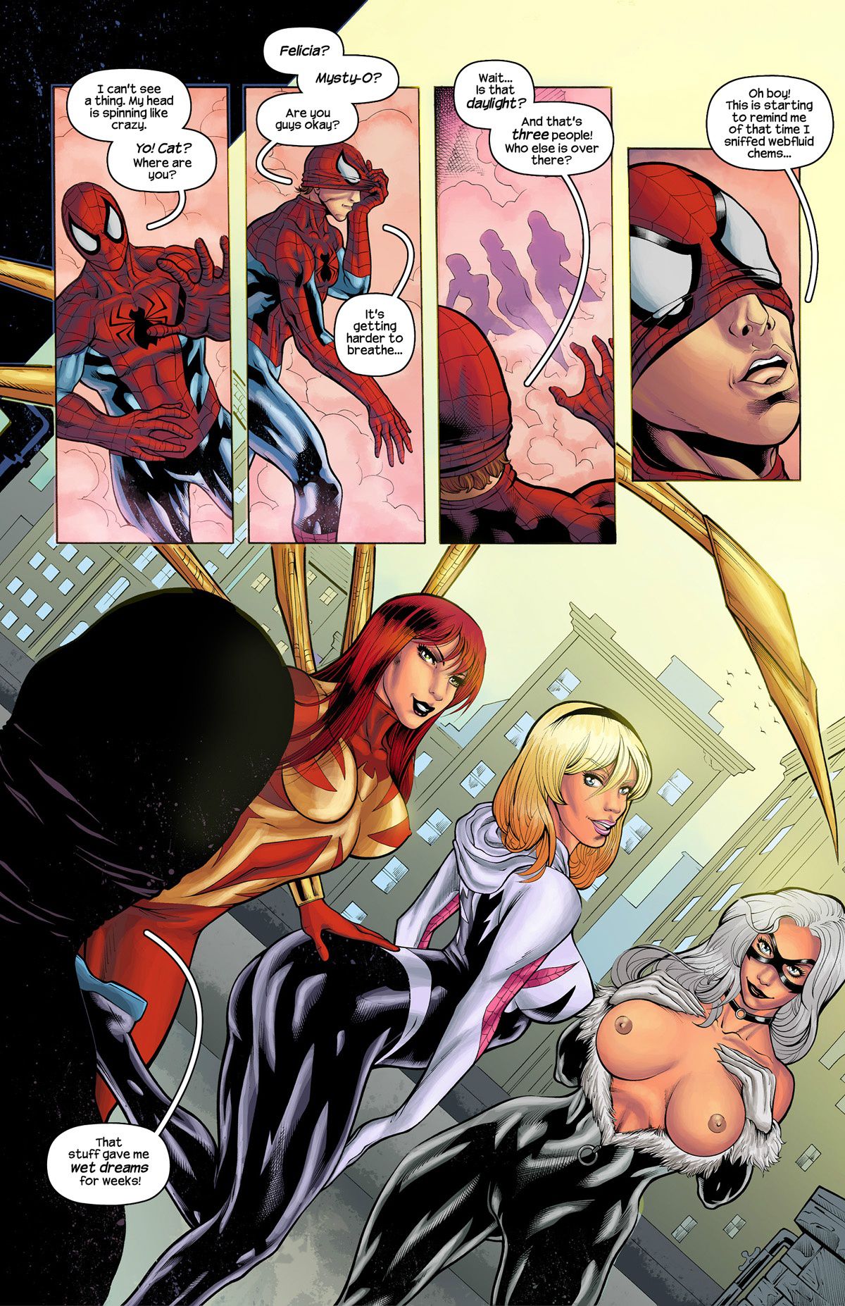 Trifecta (Spider-Man) [Tracy Scops] 1 . Trifecta - Chapter 1 (Spider-Man) [Tracy Scops] – page 5