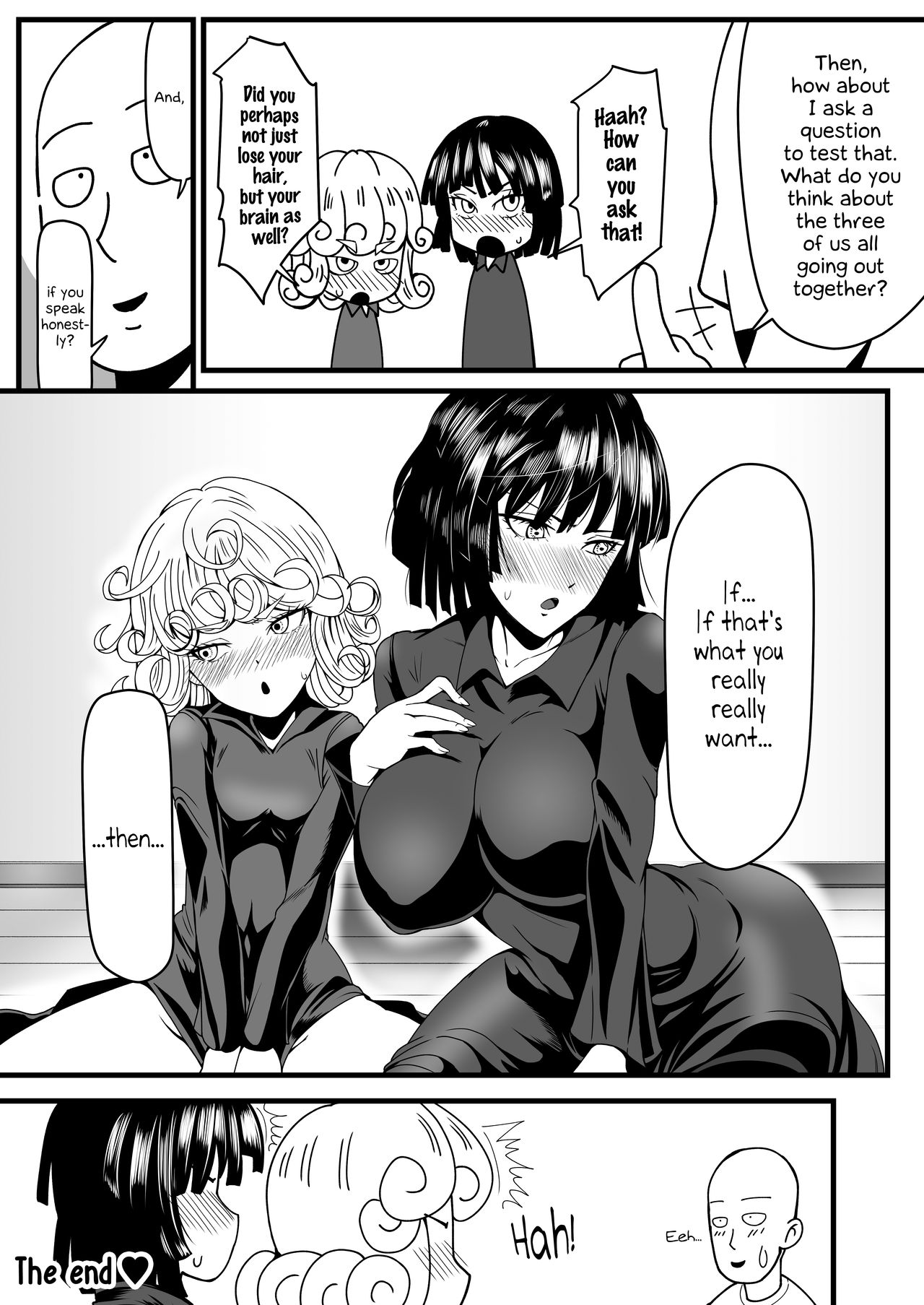 Dekoboko Love Sister (One Punch Man) [Kawa] 4 . Dekoboko Love Sister - Chapter 4 (One Punch Man) [Kawa] – page 37