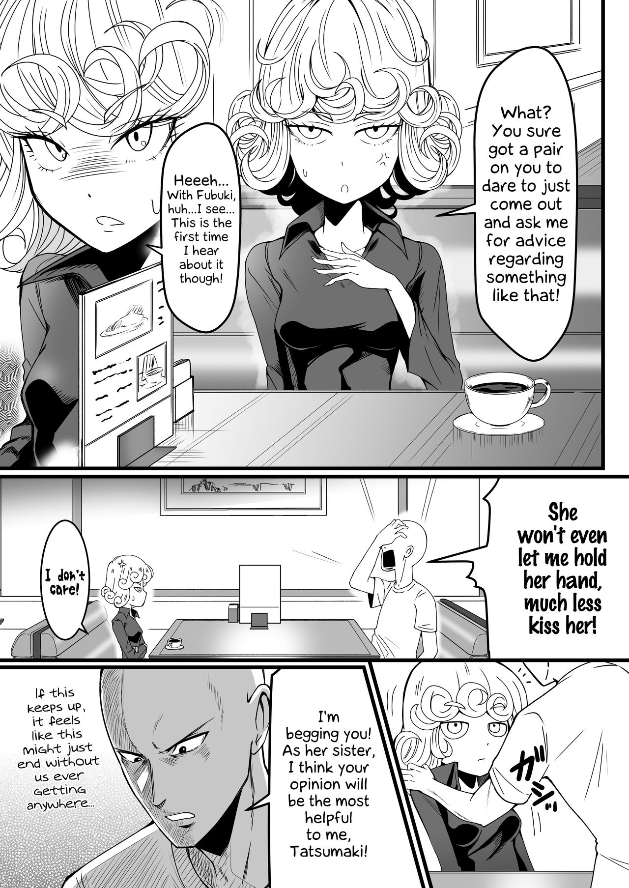 Dekoboko Love Sister (One Punch Man) [Kawa] 4 . Dekoboko Love Sister - Chapter 4 (One Punch Man) [Kawa] – page 8