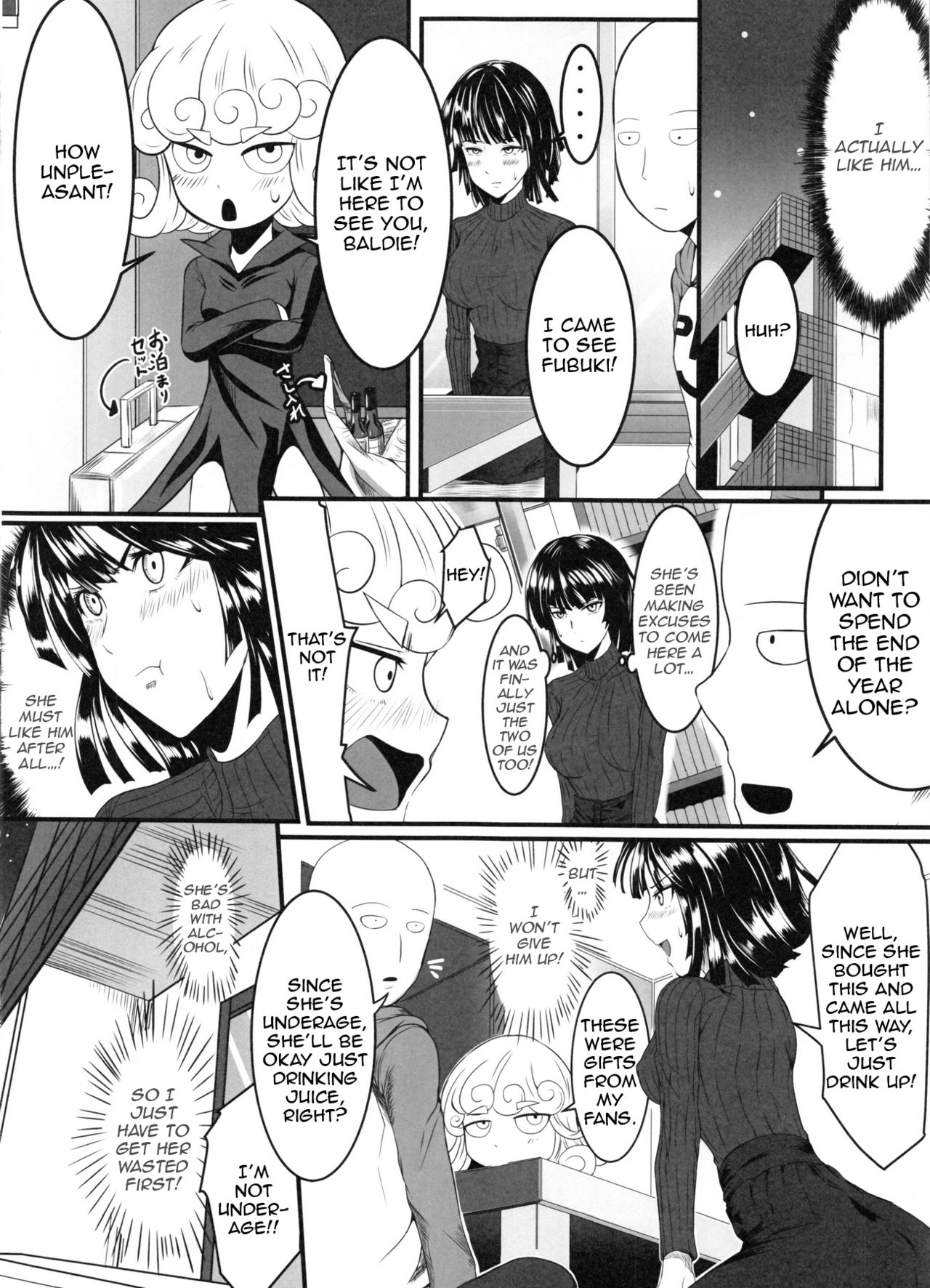 Dekoboko Love Sister (One Punch Man) [Kawa] 2 . Dekoboko Love Sister - Chapter 2 (One Punch Man) [Kawa] – page 5