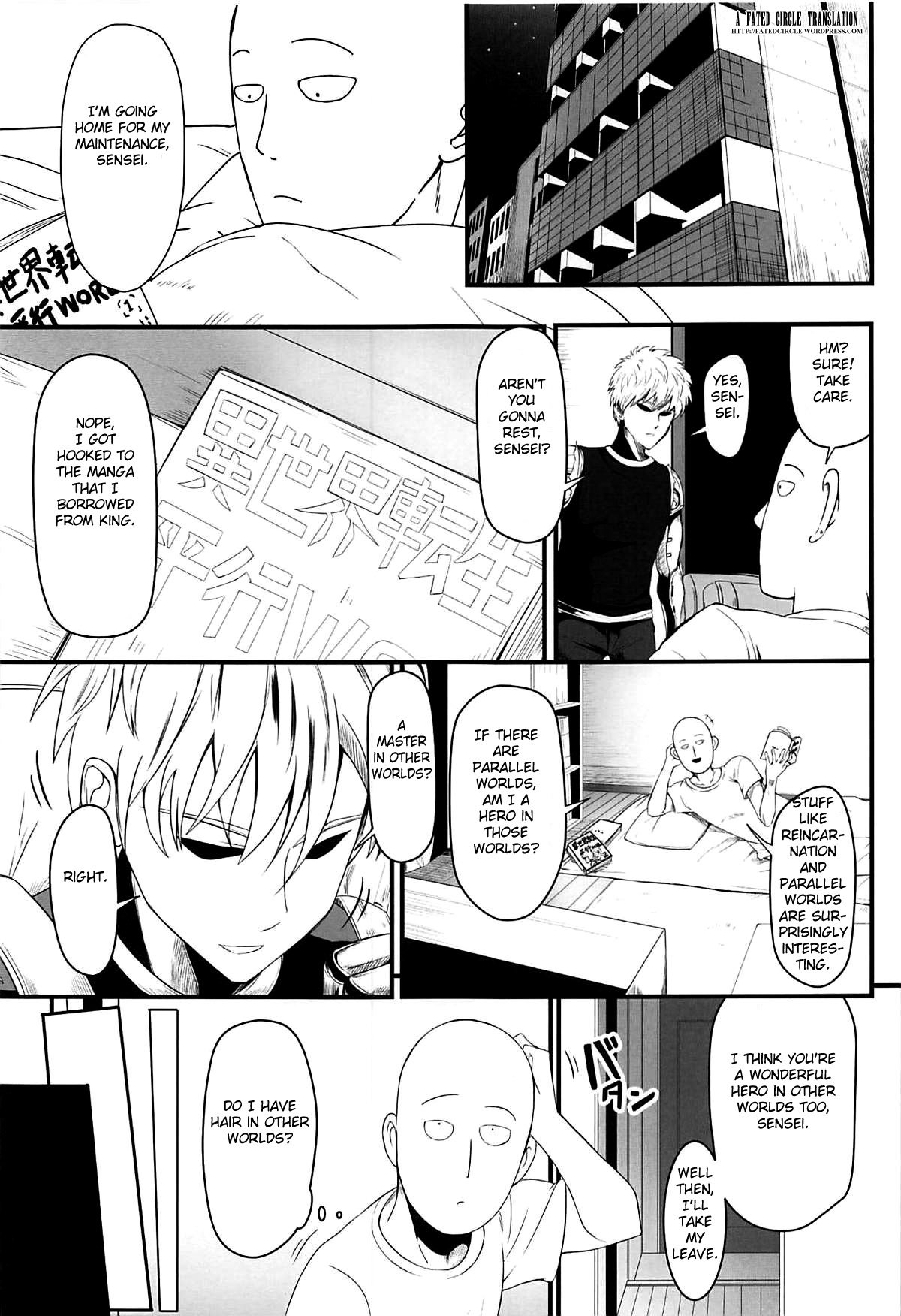 Dekoboko Love Sister (One Punch Man) [Kawa] 3 . Dekoboko Love Sister - Chapter 3 (One Punch Man) [Kawa] – page 3