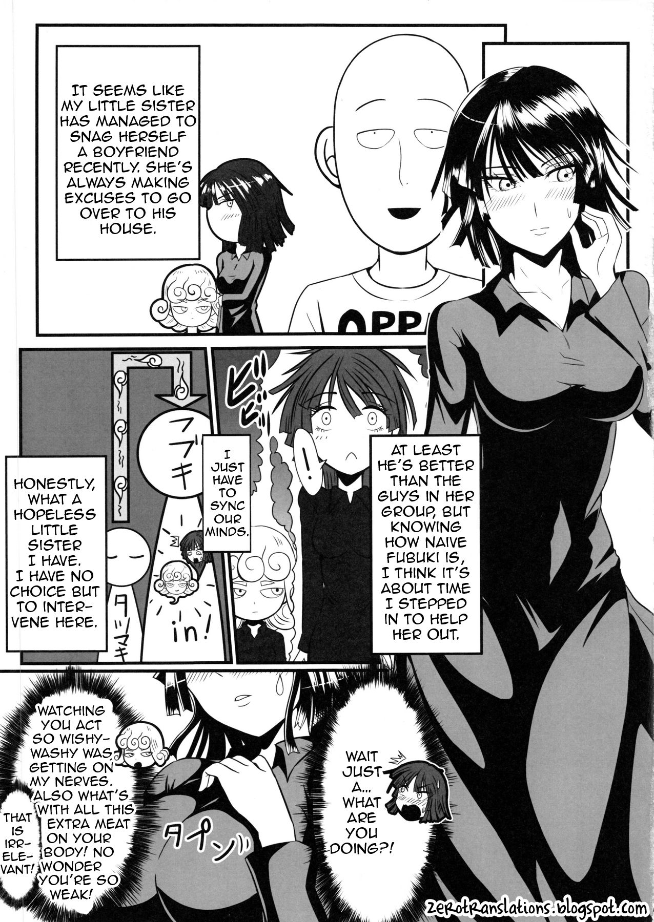Dekoboko Love Sister (One Punch Man) [Kawa] 1 . Dekoboko Love Sister - Chapter 1 (One Punch Man) [Kawa] – page 4