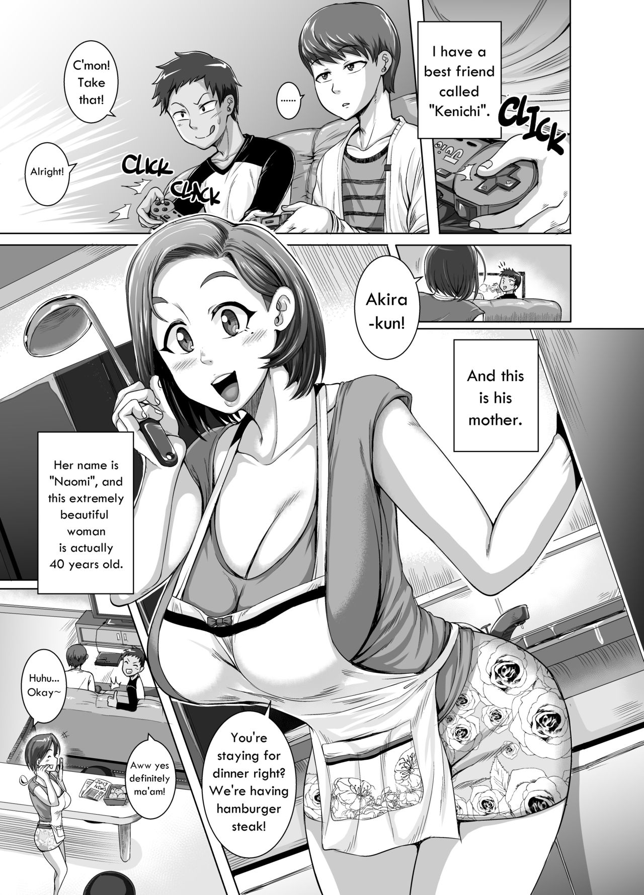 Jukujo Daisuki – Naomi-san [Juna Juna Juice] 1-4 . Jukujo Daisuki - Naomi-san - Chapter 1-4 [Juna Juna Juice] – page 1