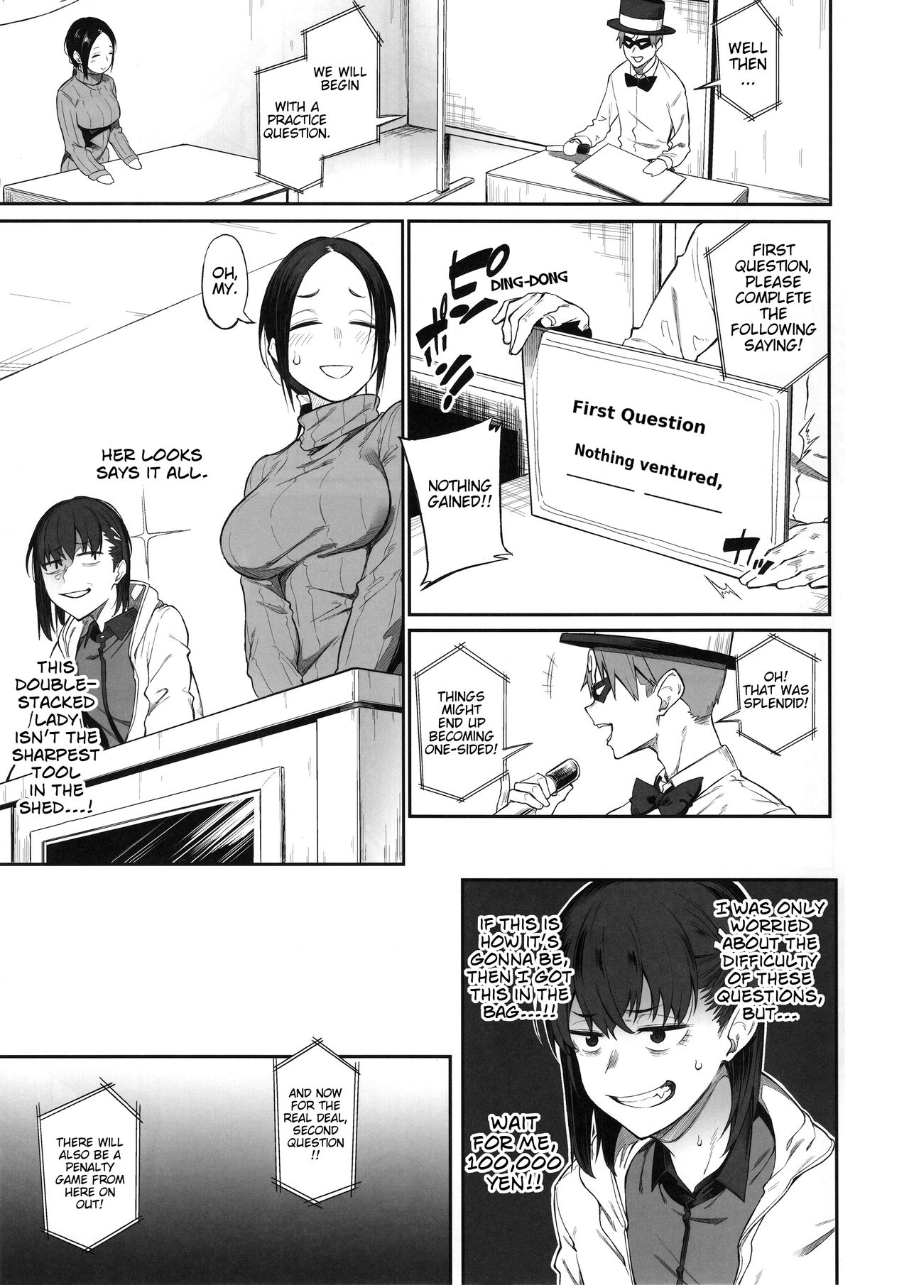 Ero Quiz Hen [Spiritus Tarou] 1 . Ero Quiz Hen - Chapter 1 [Spiritus Tarou] – page 8