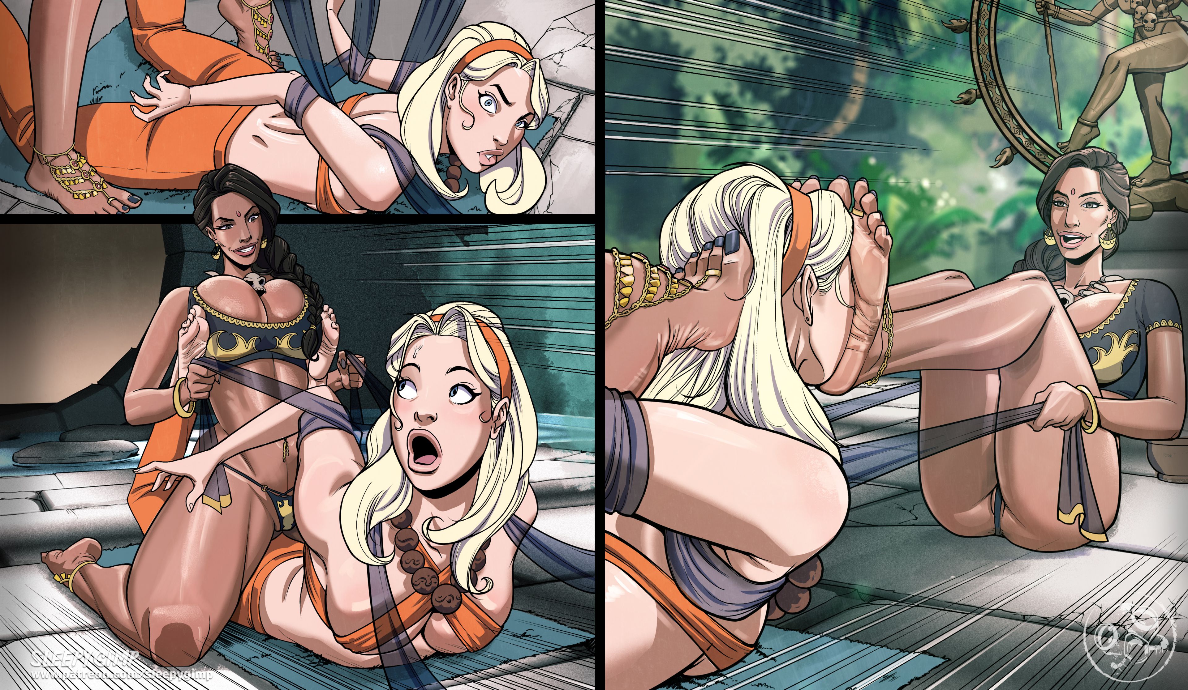 Yoga Hypnosis [Sleepy Gimp] 1.5 . Yoga Hypnosis - Textless - Chapter 1 [Sleepy Gimp] – page 7