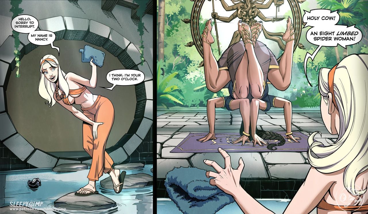 Yoga Hypnosis [Sleepy Gimp] 1 . Yoga Hypnosis - Chapter 1 [Sleepy Gimp] – page 4