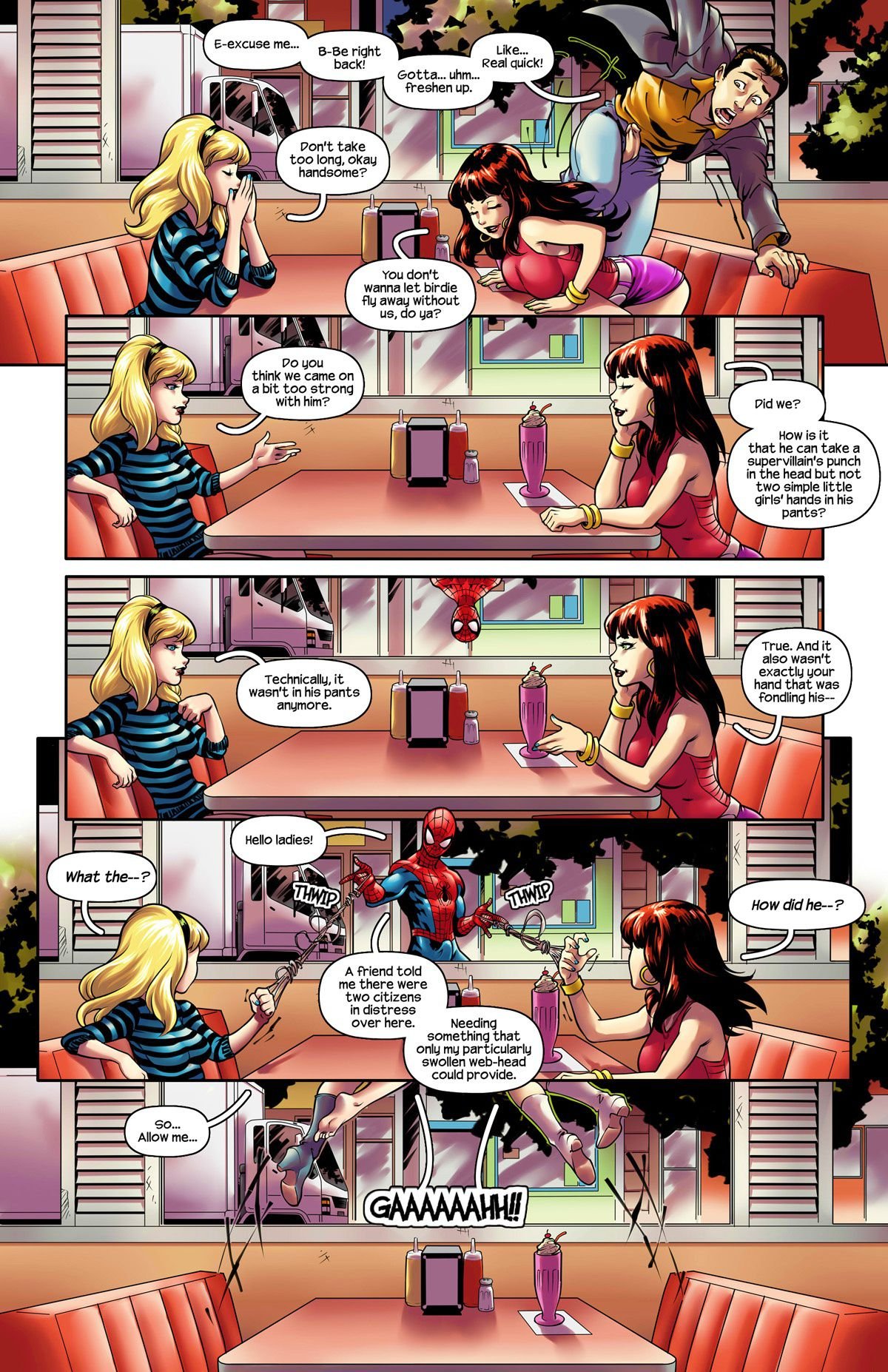 Our Valentine (Spider-Man) [Tracy Scops] 1 . Our Valentine - Chapter 1 (Spider-Man) [Tracy Scops] – page 5