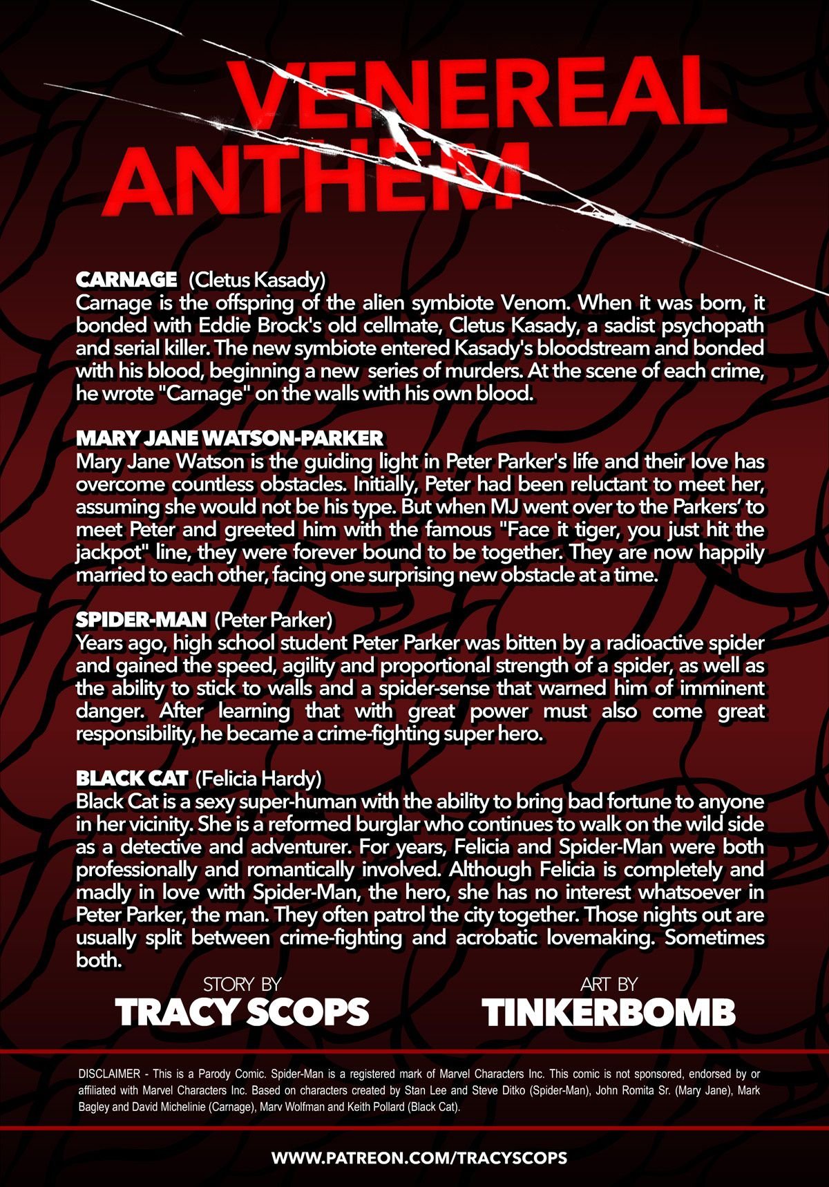 Venereal Anthem (Spider-Man) [Tracy Scops] 1 . Venereal Anthem - Chapter 1 (Spider-Man) [Tracy Scops] – page 2