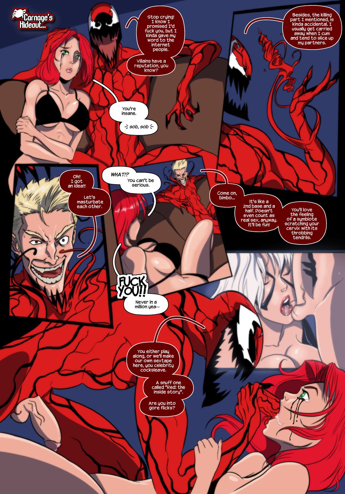 Venereal Anthem (Spider-Man) [Tracy Scops] 1 . Venereal Anthem - Chapter 1 (Spider-Man) [Tracy Scops] – page 6