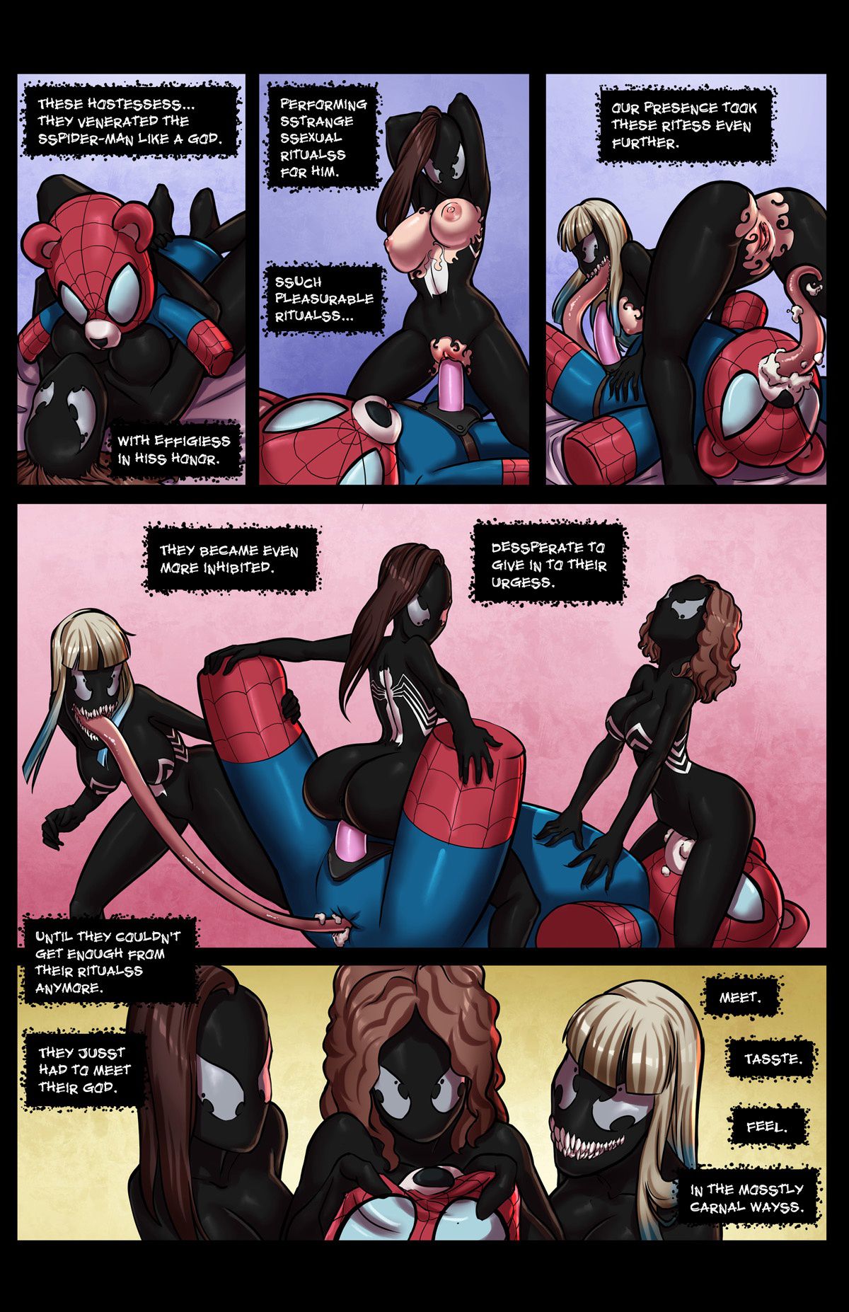 Venom Stalks Spider-Man (Spider-Man) [Tracy Scops] 1 . Venom Stalks Spider-Man  - Chapter 1 (Spider-Man) [Tracy Scops] – page 4