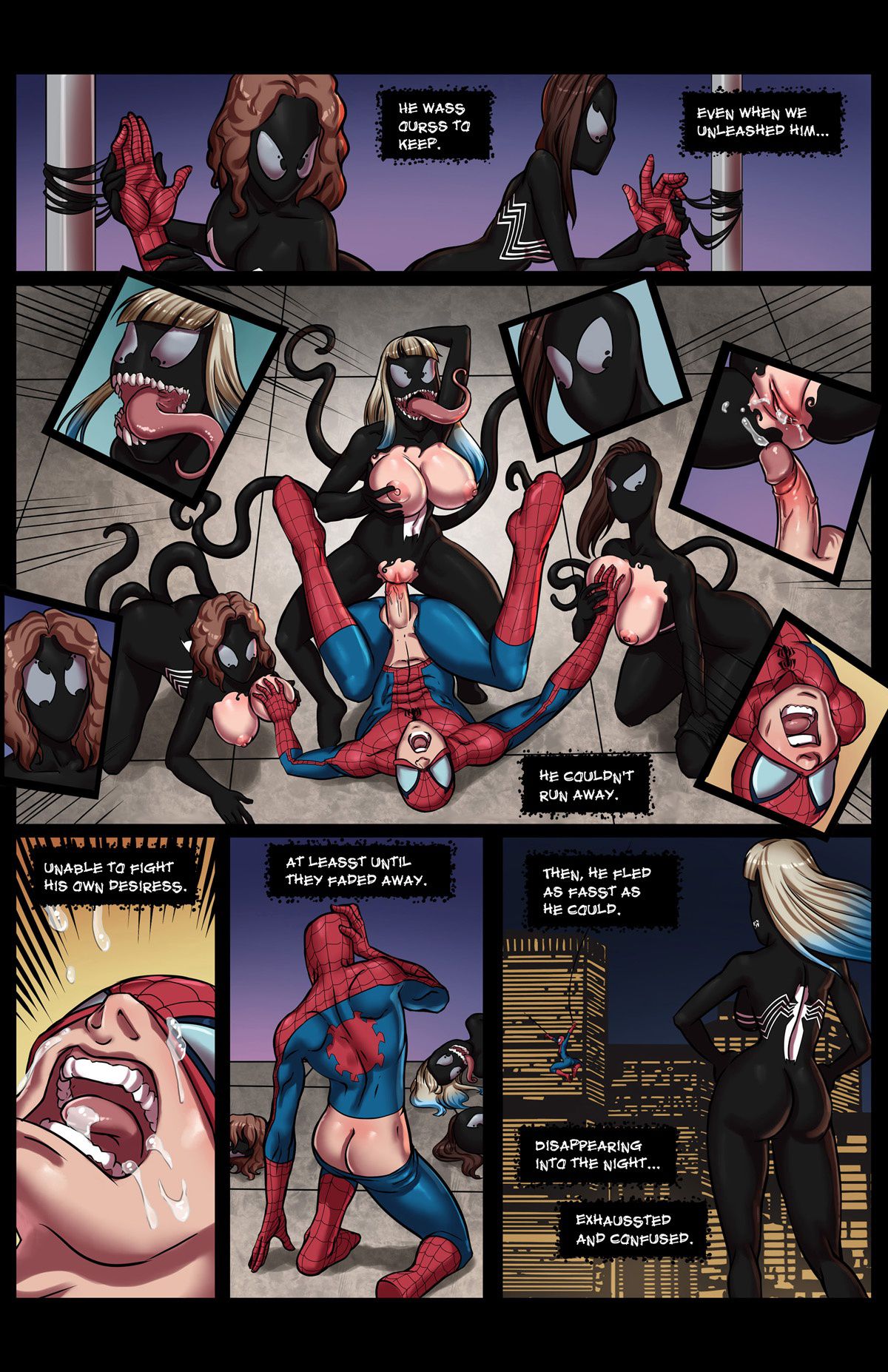 Venom Stalks Spider-Man (Spider-Man) [Tracy Scops] 1 . Venom Stalks Spider-Man  - Chapter 1 (Spider-Man) [Tracy Scops] – page 9