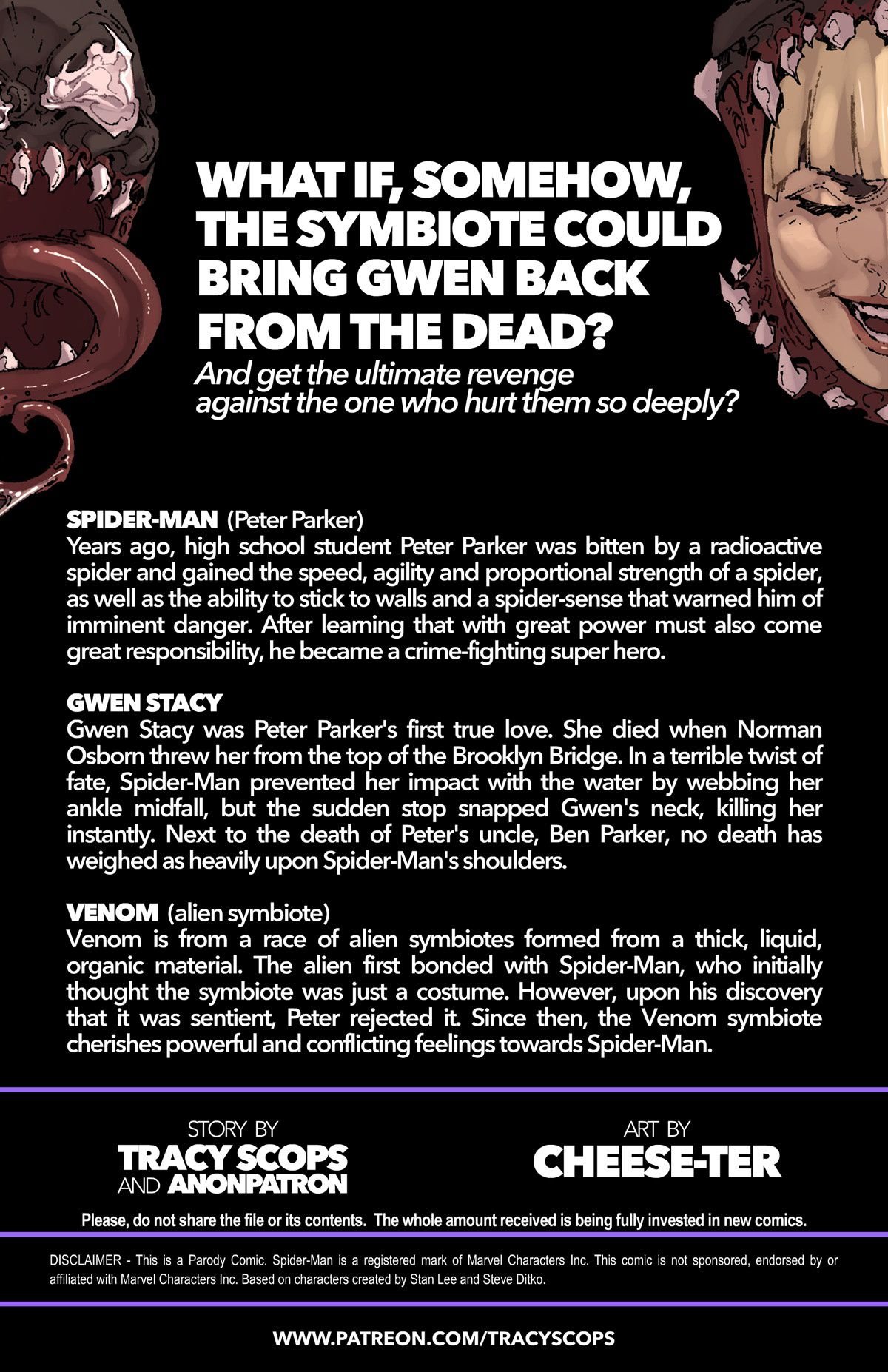 Venomess (Spider-Man) [Tracy Scops] 1 . Venomess - Chapter 1 (Spider-Man) [Tracy Scops] – page 2