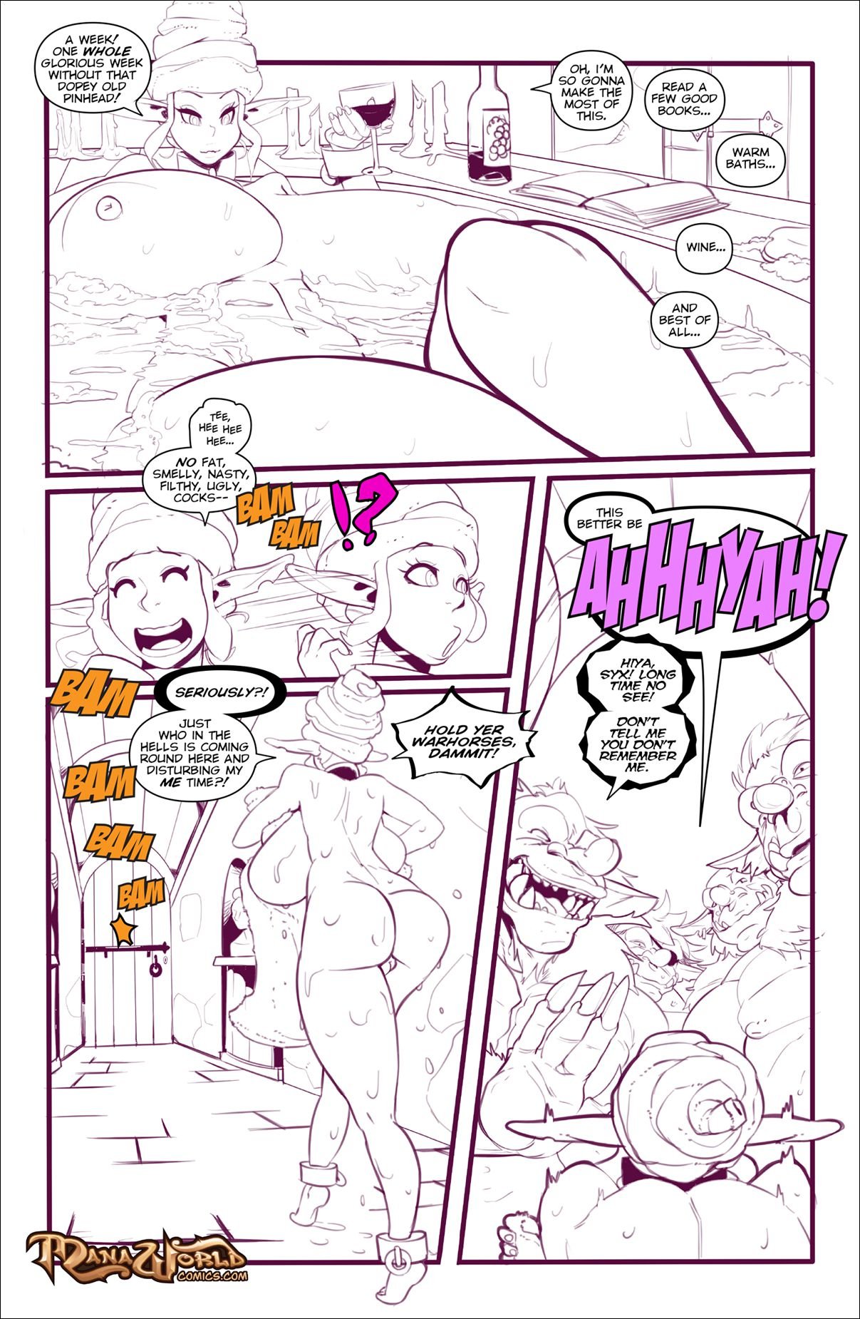 Trouble With Trolls [Mana World] 1 . Trouble With Trolls - Chapter 1 [Mana World] – page 2
