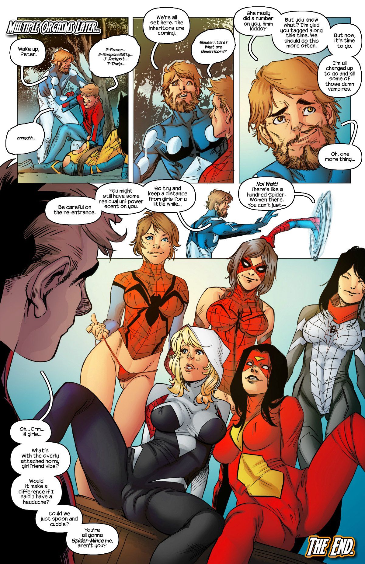 All-Sex Wolververse (Spider-Man , X-Men) [Tracy Scops] 1 . All-Sex Wolververse - Chapter 1 (Spider-Man , X-Men) [Tracy Scops] – page 10
