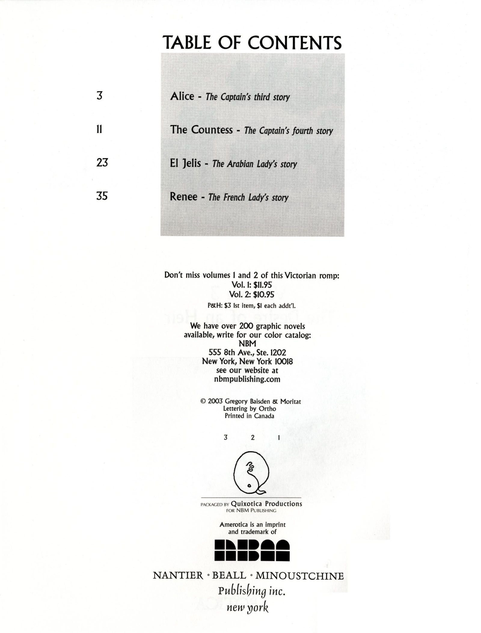 A Night In A Moorish Harem [Various] 3 . A Night In A Moorish Harem - Chapter 3 [Various] – page 3