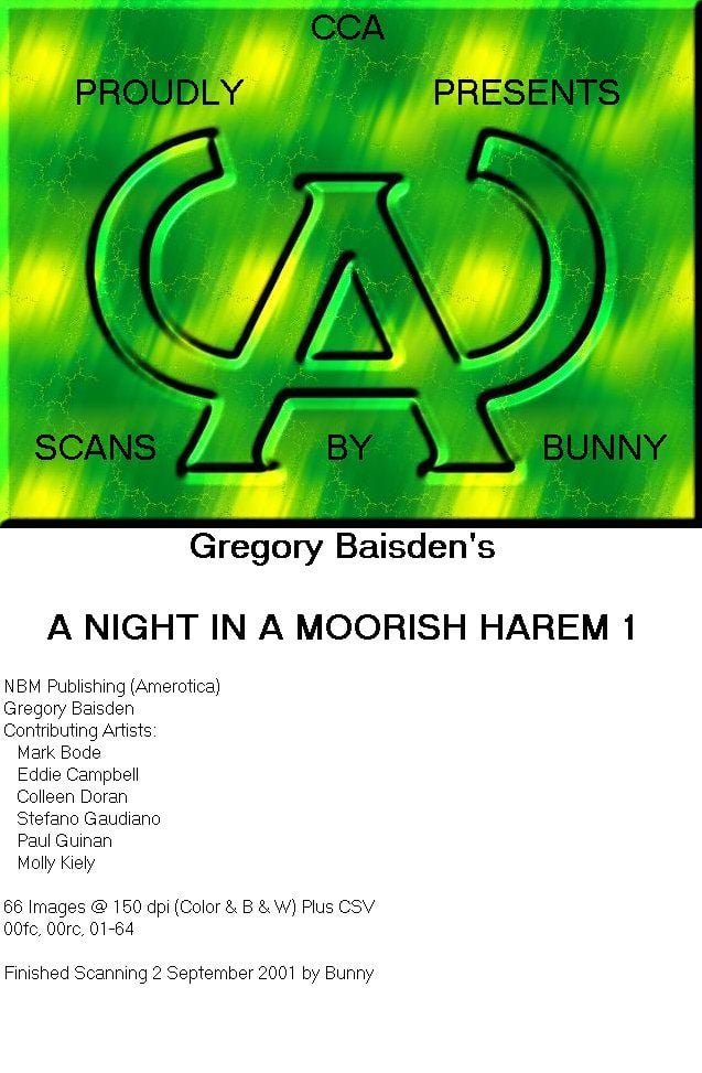 A Night In A Moorish Harem [Various] 1 . A Night In A Moorish Harem - Chapter 1 [Various] – page 1
