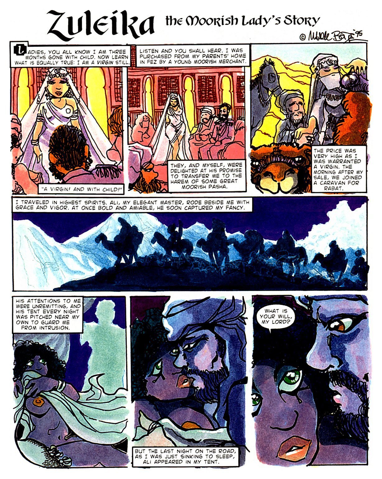 A Night In A Moorish Harem [Various] 1 . A Night In A Moorish Harem - Chapter 1 [Various] – page 38