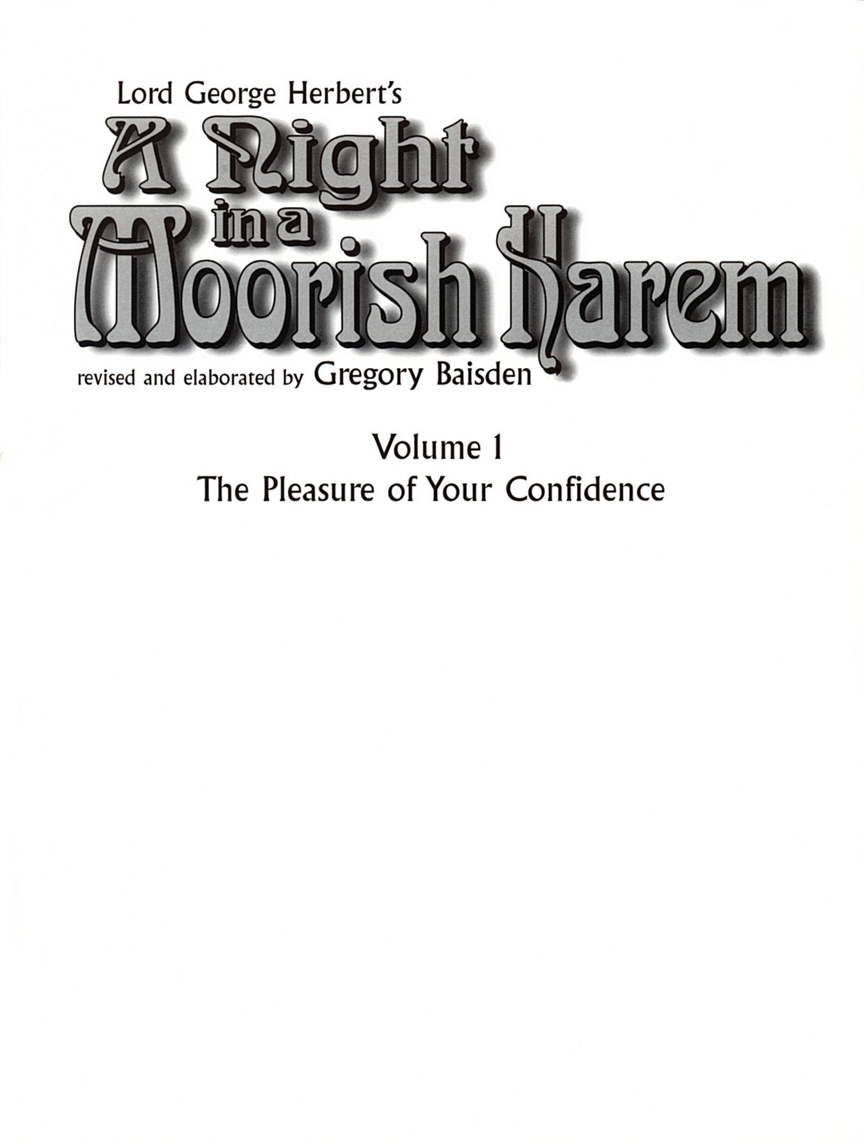 A Night In A Moorish Harem [Various] 1 . A Night In A Moorish Harem - Chapter 1 [Various] – page 4