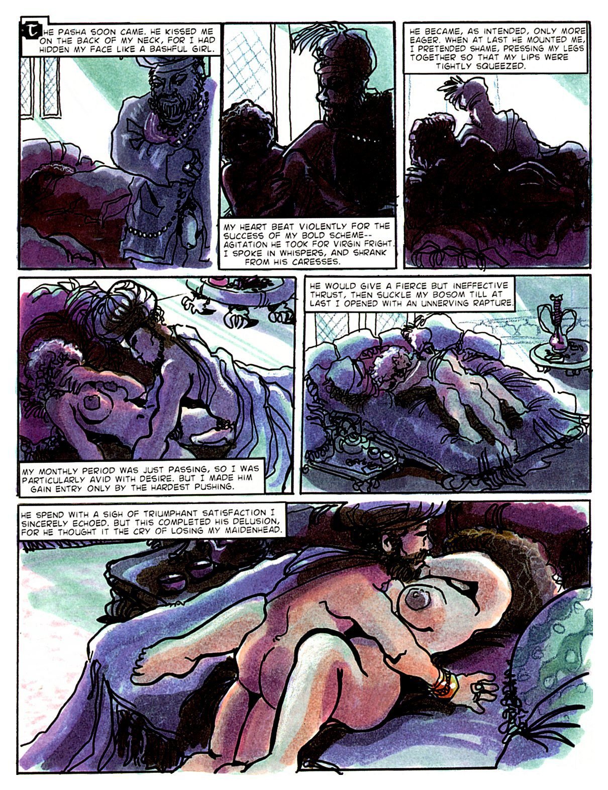A Night In A Moorish Harem [Various] 1 . A Night In A Moorish Harem - Chapter 1 [Various] – page 42