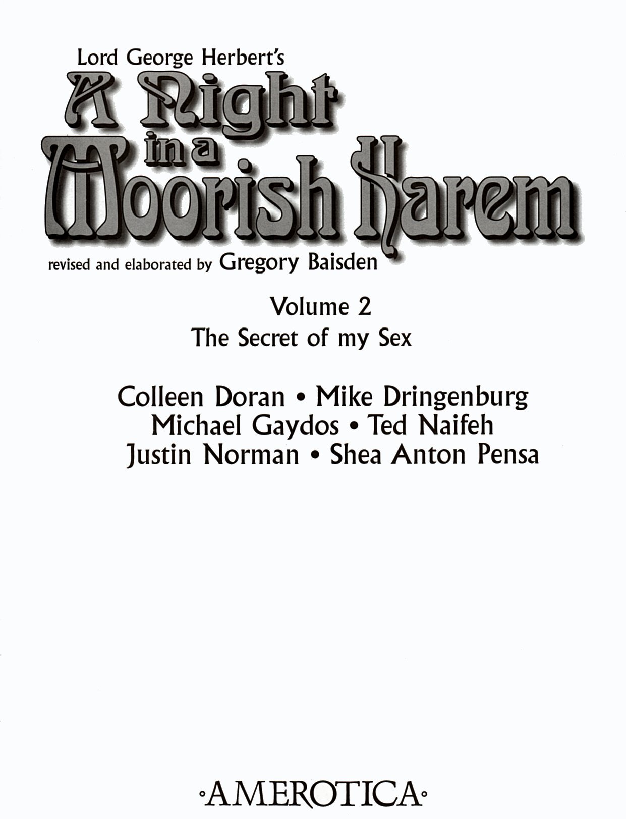 A Night In A Moorish Harem [Various] 2 . A Night In A Moorish Harem - Chapter 2 [Various] – page 5