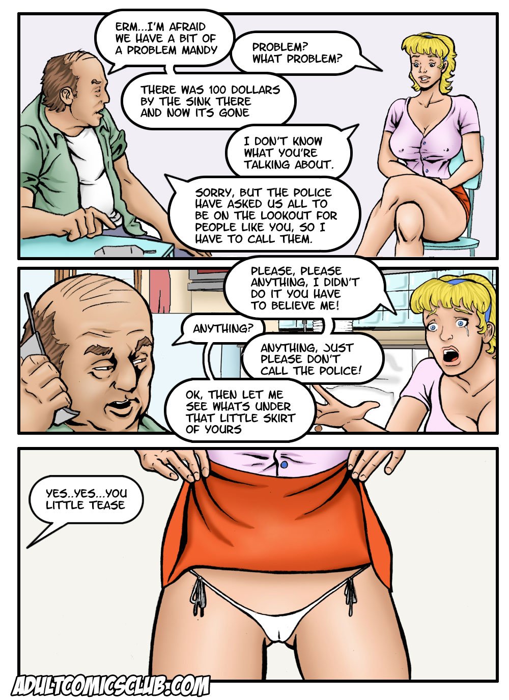Old Man’s Opportunity [AdultComicsClub] 1 . Old Man's Opportunity - Chapter 1 [AdultComicsClub] – page 4