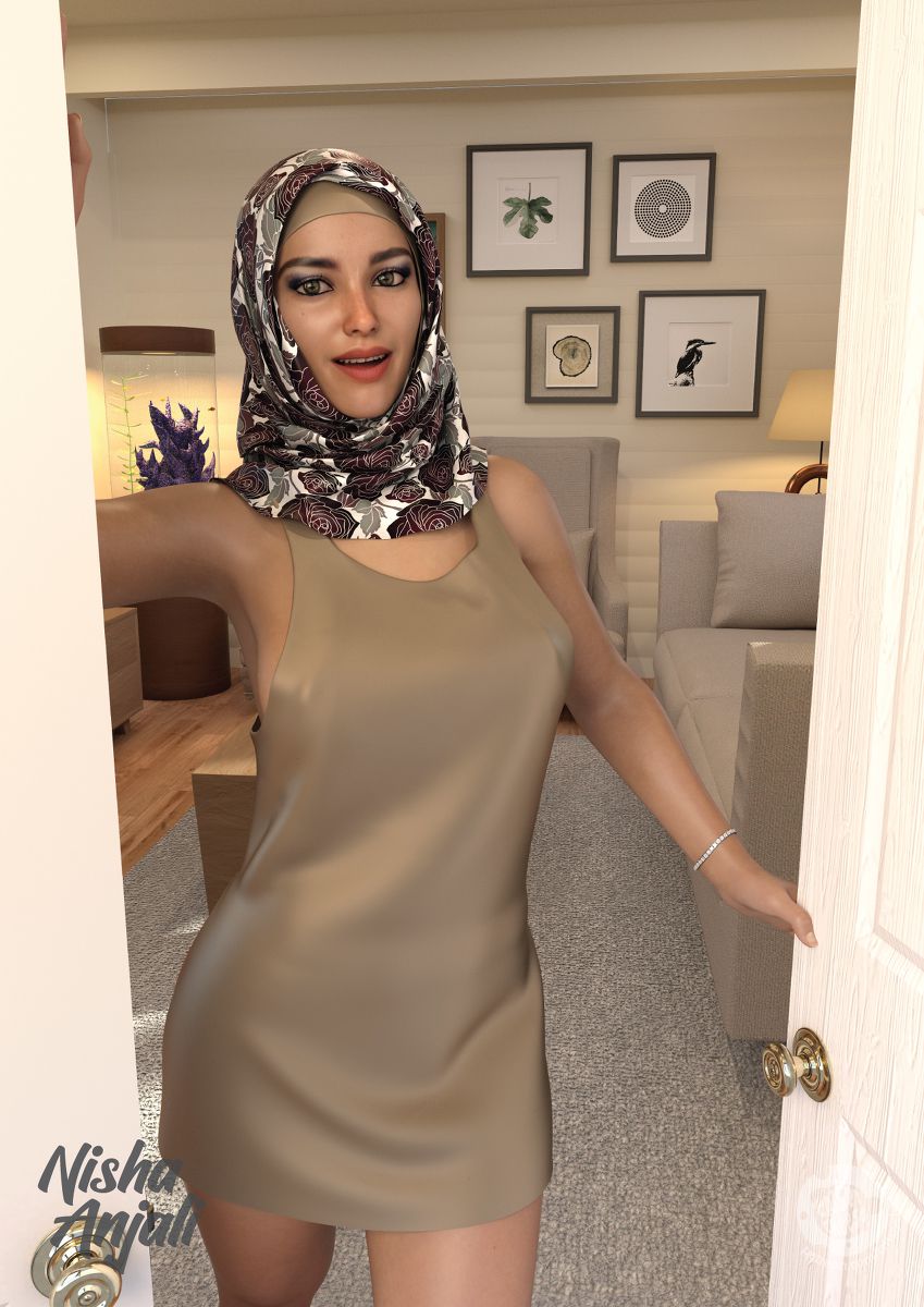 Pinups [Crispy Cheese] 5 . Nisha - [Crispy Cheese] – page 1