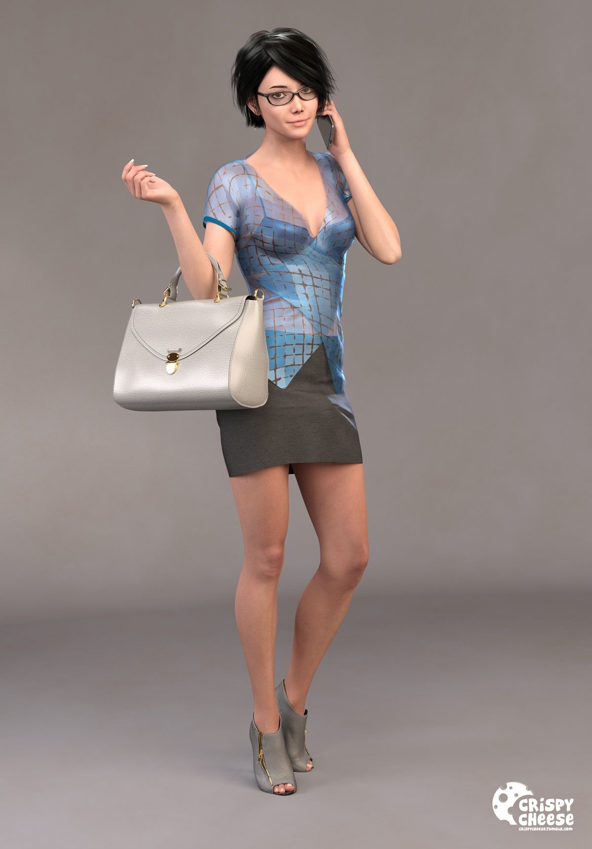 Pinups [Crispy Cheese] 1 . Pinups  - 3D [Crispy Cheese] – page 1