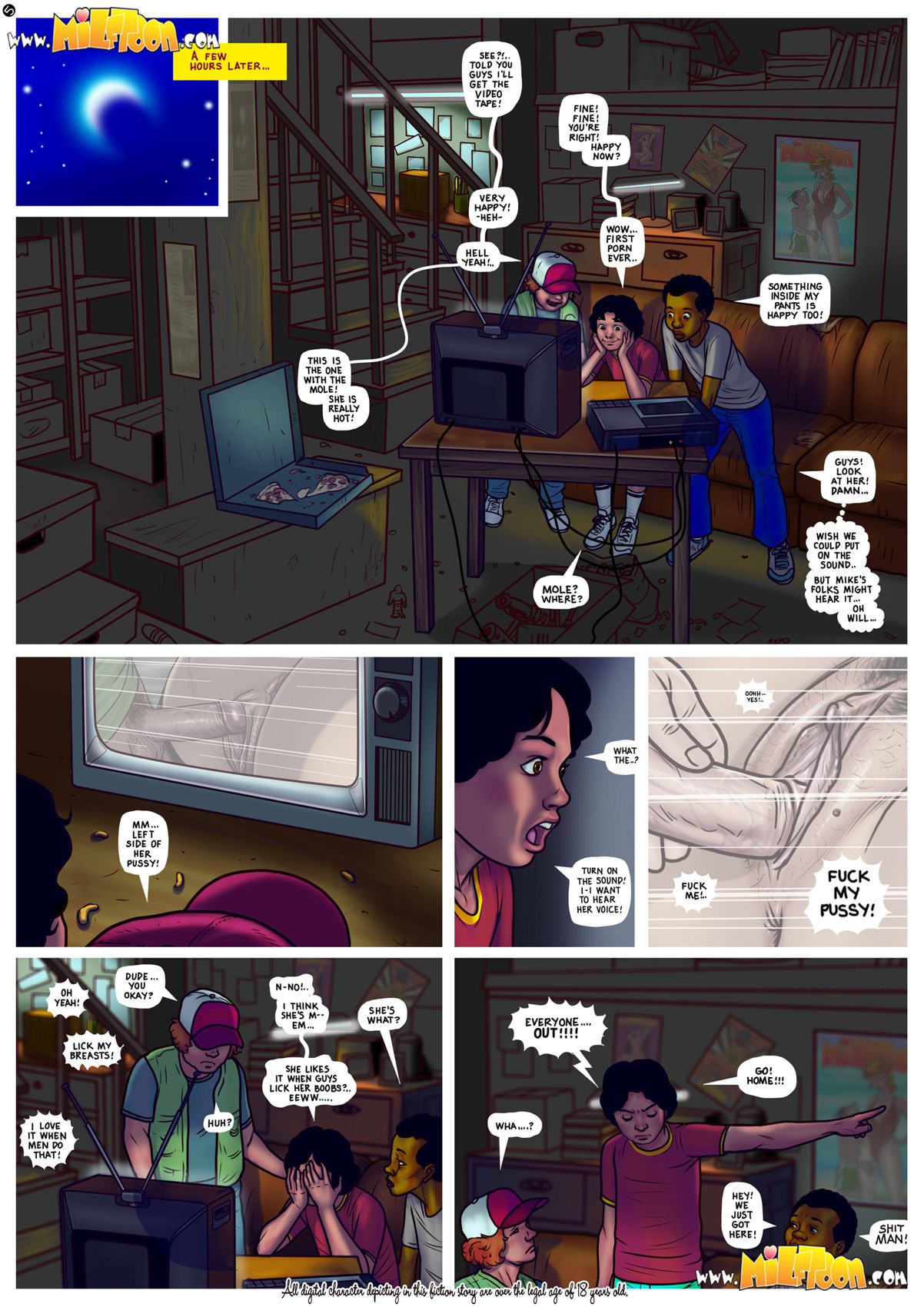 Hornier Things (Stranger Things) [MILFToon] 1 . Hornier Things - Chapter 1 (Stranger Things) [MILFToon] – page 5