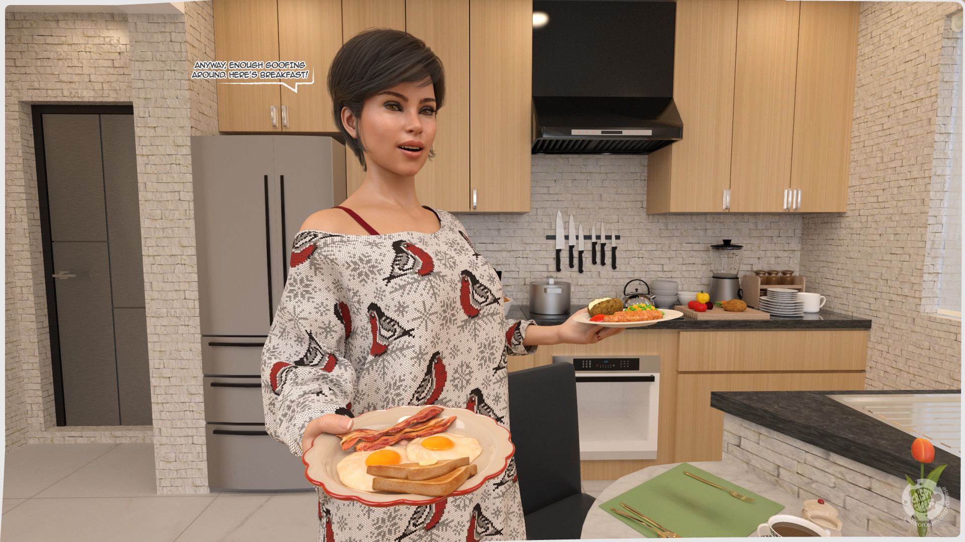 Kitchen Heat [Crispy Cheese] 1 . Kitchen Heat - Chapter 1 [Crispy Cheese] – page 2