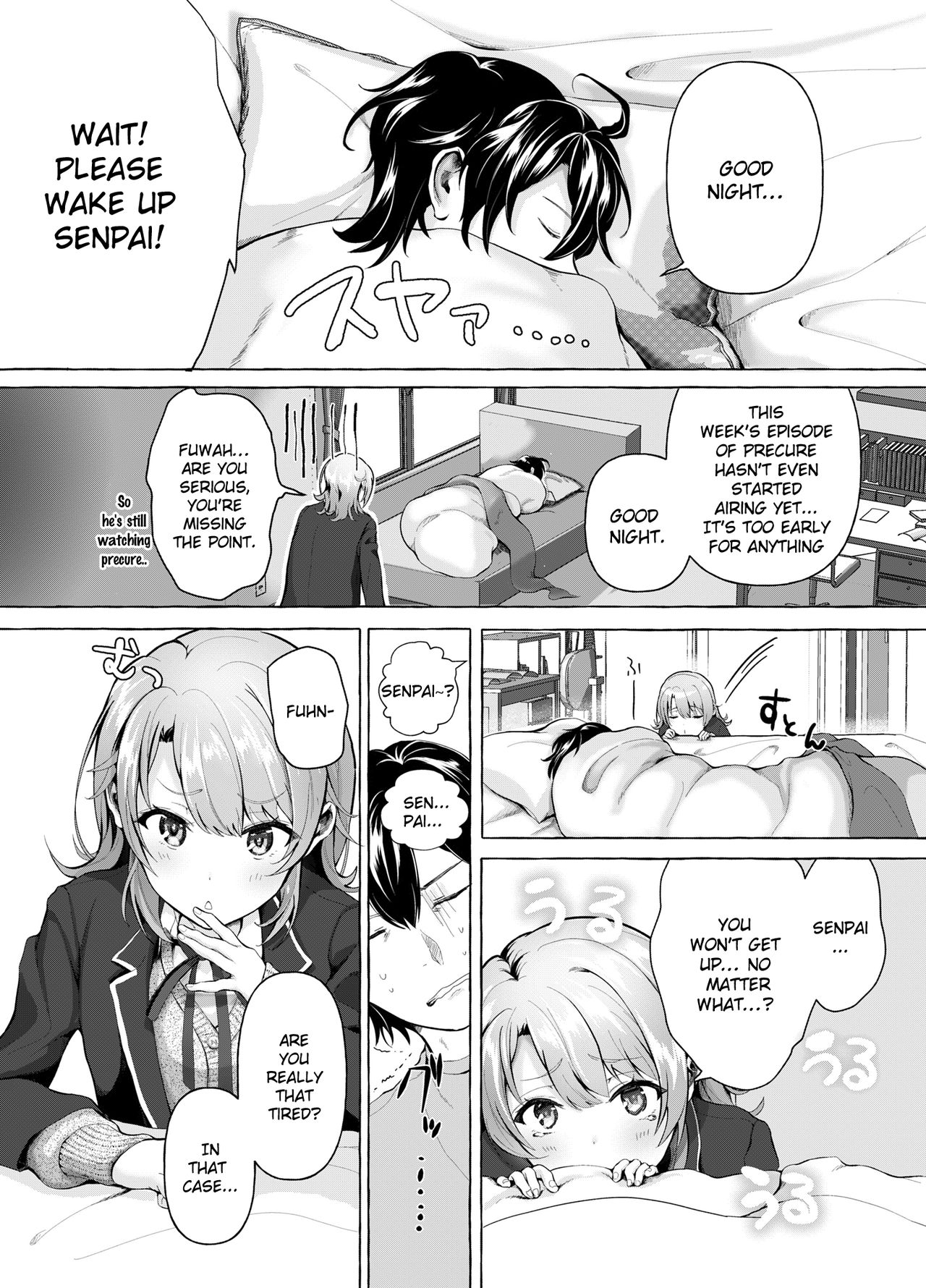 Ohayou Gozaimasu, Senpai (Yahari Ore no Seishun Love Come wa Machigatteiru) [Shirono Jia] 1 . Ohayou Gozaimasu, Senpai - Chapter 1 (Yahari Ore no Seishun Love Come wa Machigatteiru) [Shirono Jia] – page 3