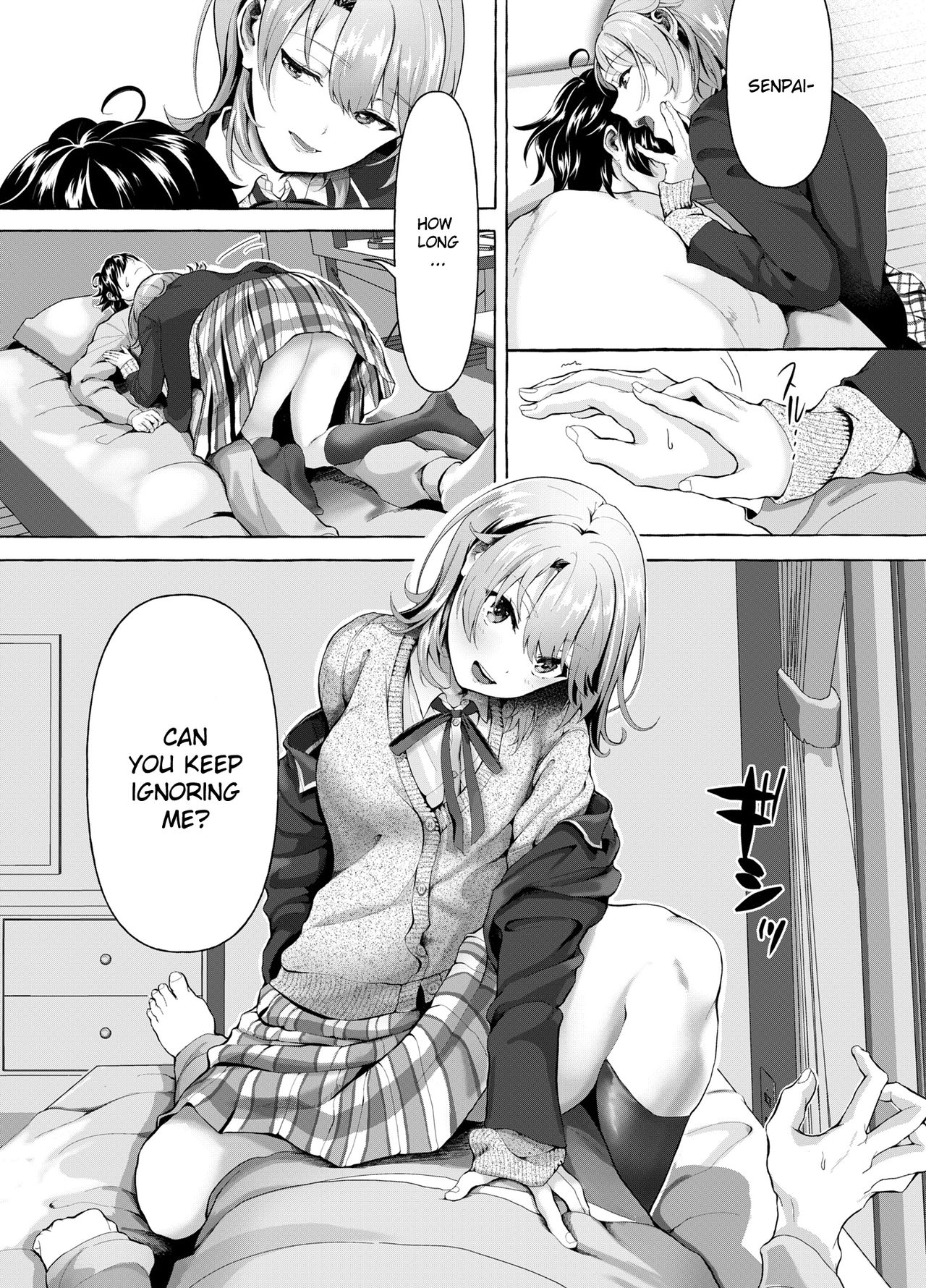 Ohayou Gozaimasu, Senpai (Yahari Ore no Seishun Love Come wa Machigatteiru) [Shirono Jia] 1 . Ohayou Gozaimasu, Senpai - Chapter 1 (Yahari Ore no Seishun Love Come wa Machigatteiru) [Shirono Jia] – page 4