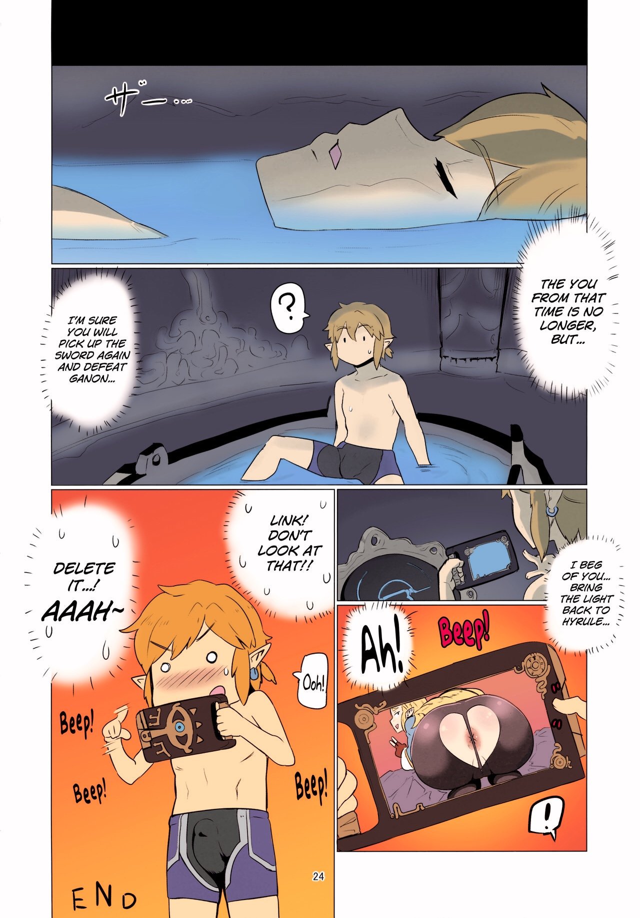 Dat Ass (The Legend Of Zelda – Breath Of The Wild) [Nuezou] 1.5 . Dat Ass - Colored - Chapter 1 (The Legend Of Zelda - Breath Of The Wild) [Nuezou] – page 23