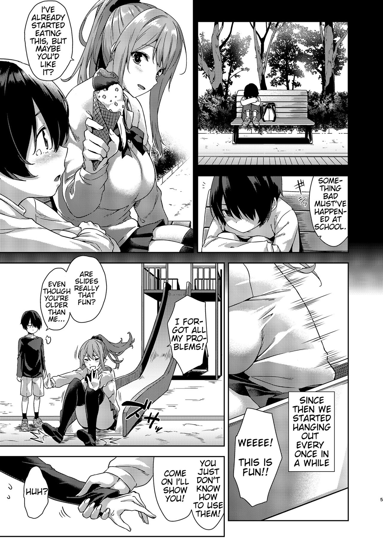 Boku Nerai no Onee-san [Mikemono Yuu] 1 . Boku Nerai no Onee-san - Chapter 1 [Mikemono Yuu] – page 5