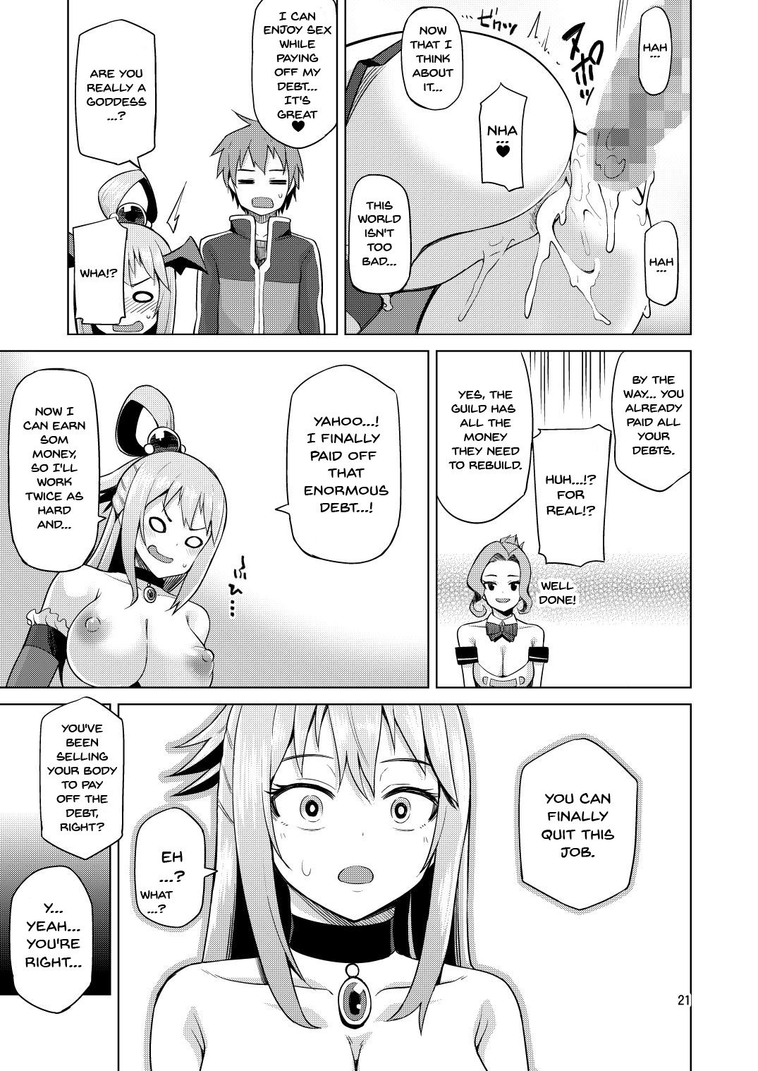 A Worthless Goddess (Kono Subarashii Sekai ni Shukufuku wo!) [Nonaka Tama] 3 . A Worthless Goddess - Chapter 3 (Kono Subarashii Sekai ni Shukufuku wo!) [Nonaka Tama] – page 20