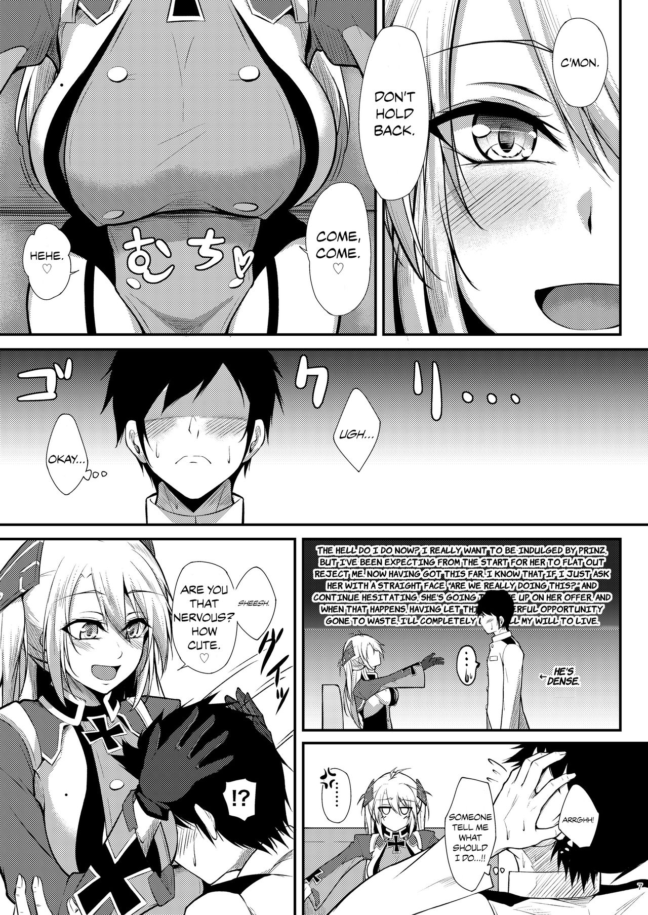 I Want To Be Spoiled By Prinz Eugen!! (Azur Lane) [Oriue Wato] 1 . I Want To Be Spoiled By Prinz Eugen!! - Chapter 1 (Azur Lane) [Oriue Wato] – page 7
