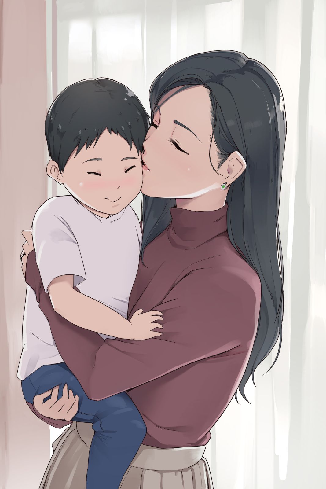 Difference In A Mother’s Face And A Woman’s Face [Wakamatsu] 1 . Difference In A Mother's Face And A Woman's Face - Chapter 1 [Wakamatsu] – page 1