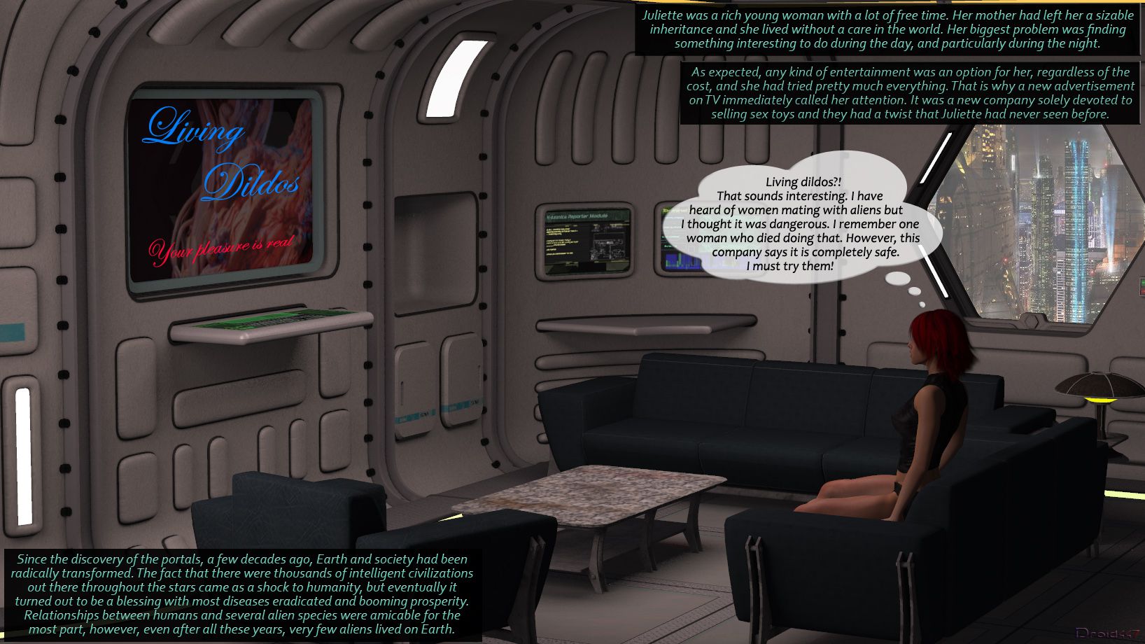 Ascend [3DMonsterStories , Droid447] 1 . Ascend - Chapter 1 [3DMonsterStories , Droid447] – page 2