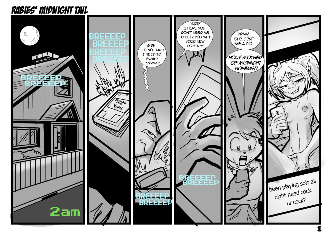 Midnight Tail [Rabies T Lagomorph] 1 . Midnight Tail - Chapter 1 [Rabies T Lagomorph] – page 1